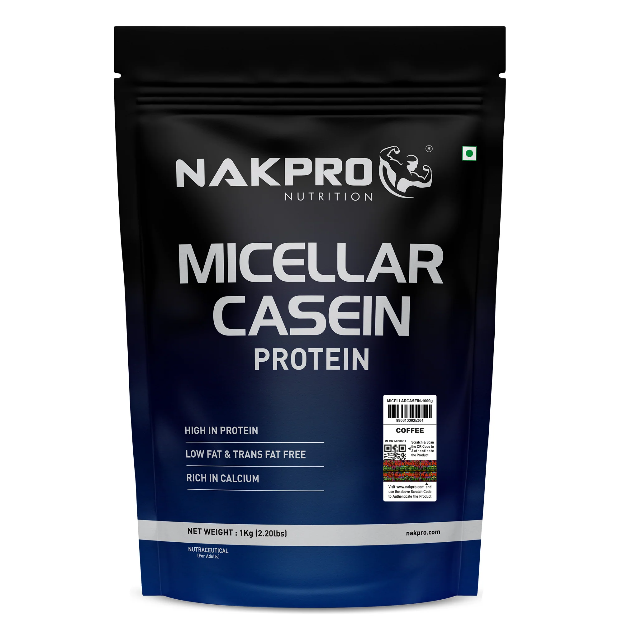 Nakpro Micellar Casein Protein Powder | 80g Protein | Slow Release Protein - Image 30