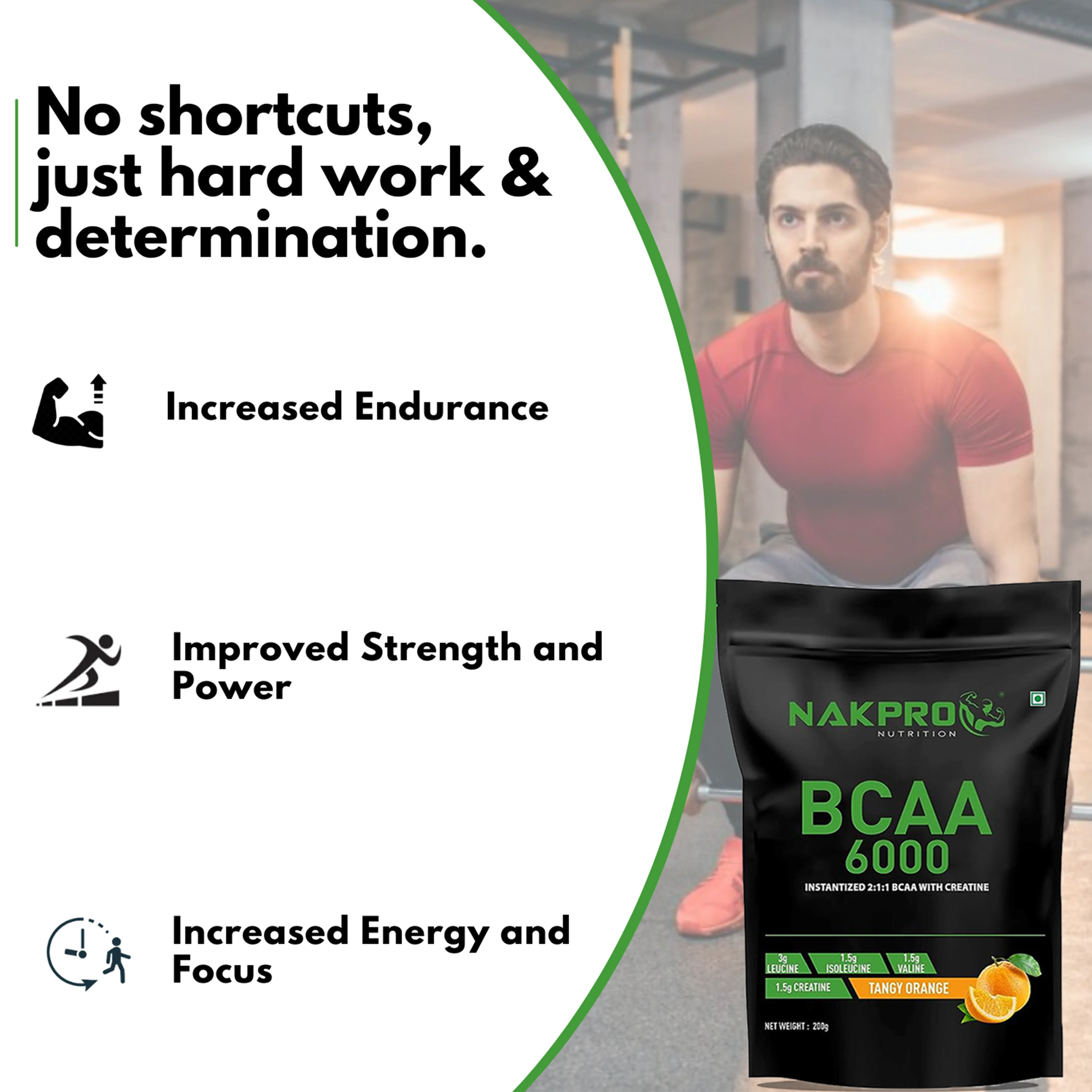 Nakpro BCAA Powder | Amino Acid | Supports workout performance - Image 59