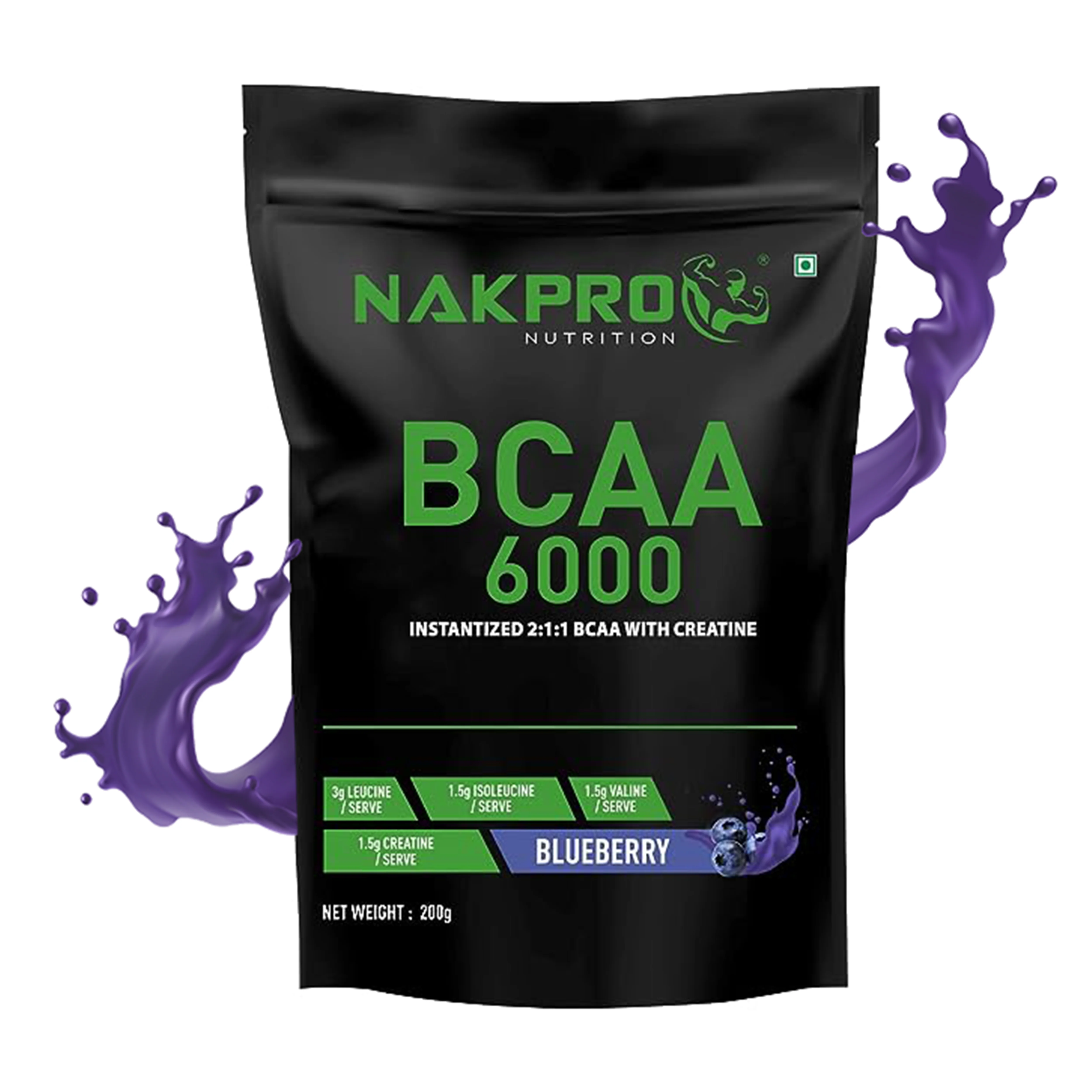 Nakpro BCAA Powder | Amino Acid | Supports workout performance - Image 99