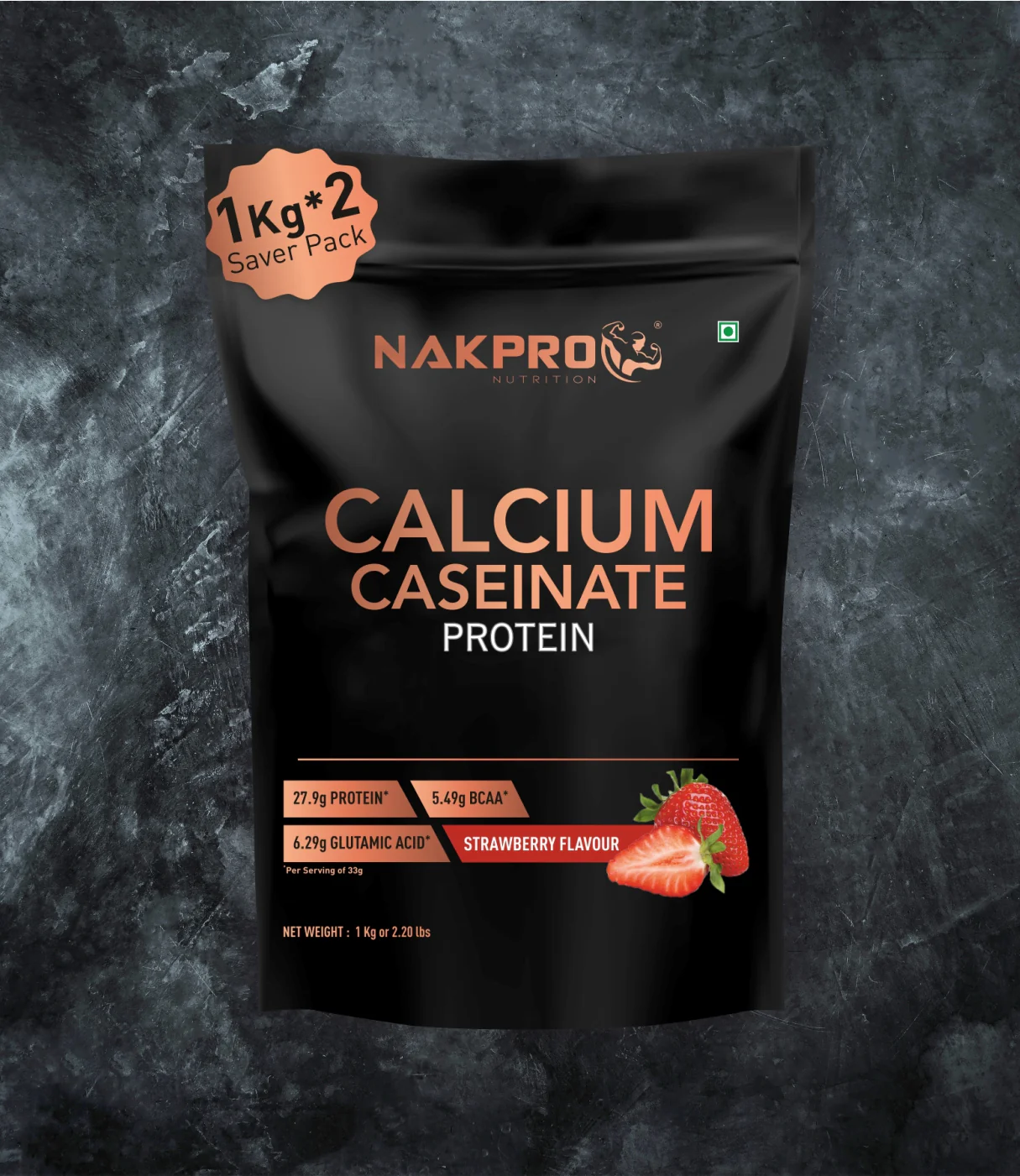 Nakpro Calcium Caseinate Protein Powder | 81g Protein | Slow Release Protein | High Calcium - Image 11
