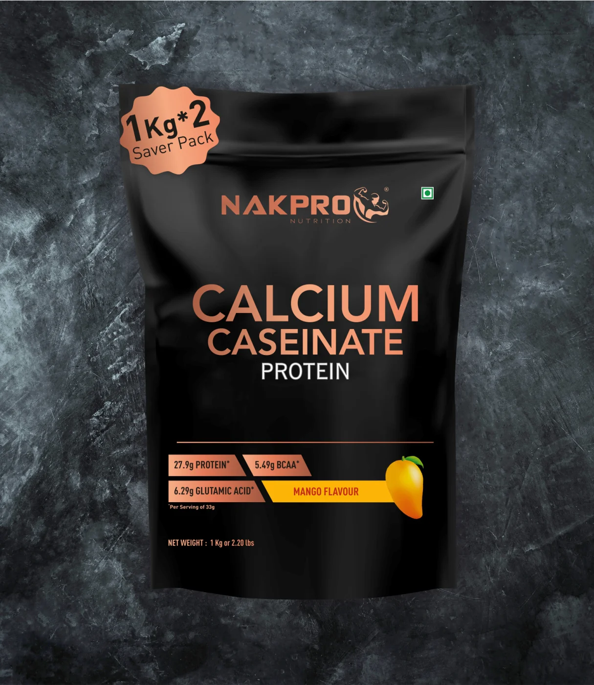 Nakpro Calcium Caseinate Protein Powder | 81g Protein | Slow Release Protein | High Calcium - Image 14