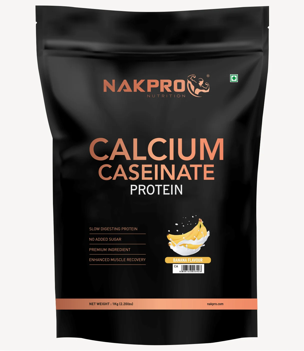 Nakpro Calcium Caseinate Protein Powder | 81g Protein | Slow Release Protein | High Calcium - Image 18