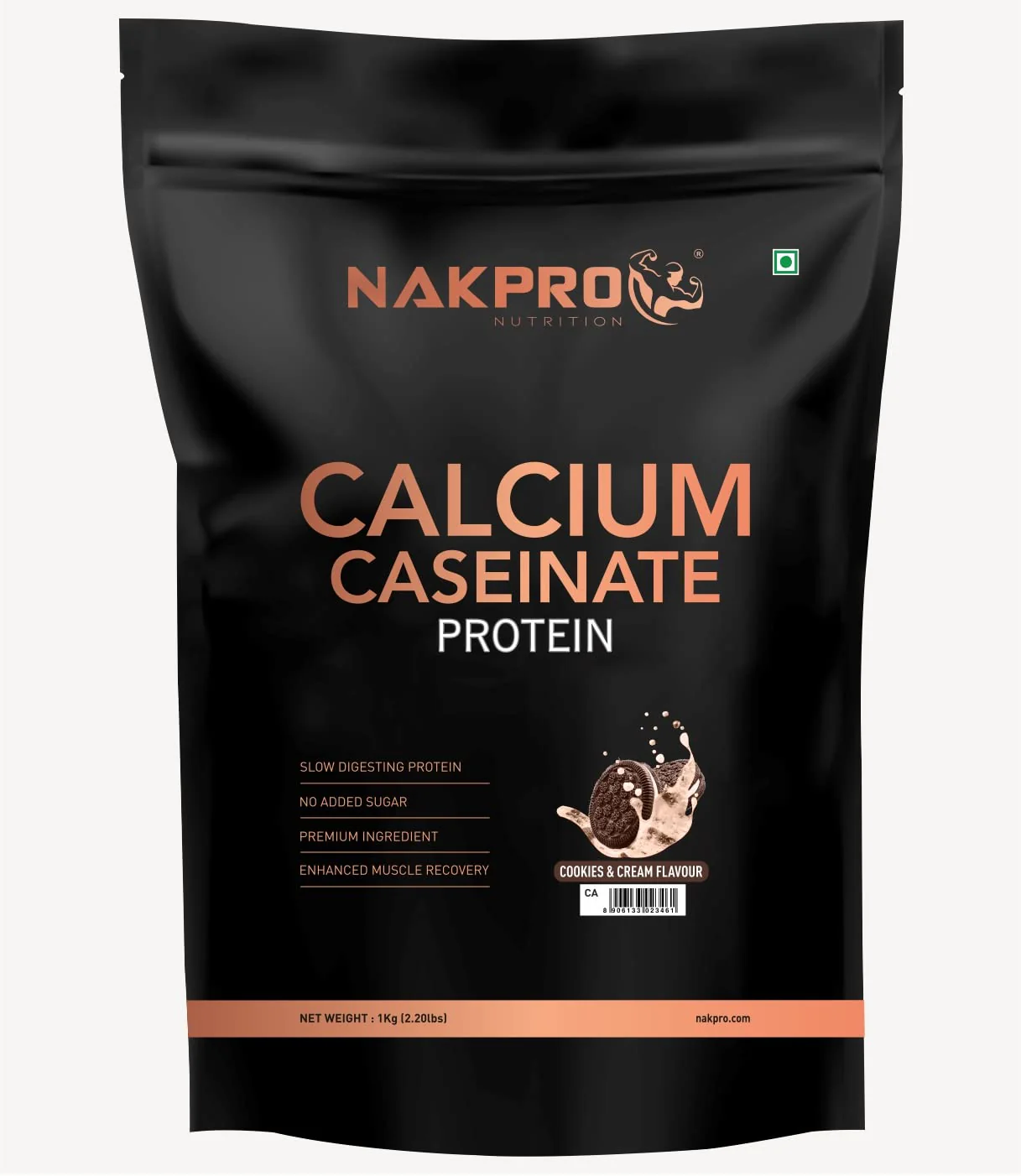 Nakpro Calcium Caseinate Protein Powder | 81g Protein | Slow Release Protein | High Calcium - Image 19