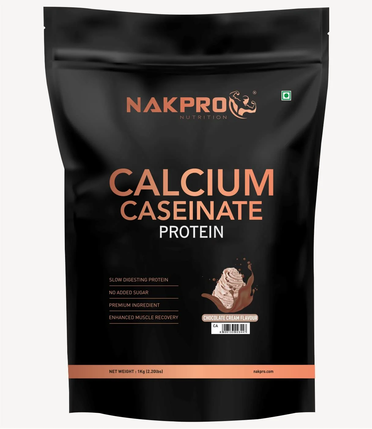 Nakpro Calcium Caseinate Protein Powder | 81g Protein | Slow Release Protein | High Calcium - Image 20