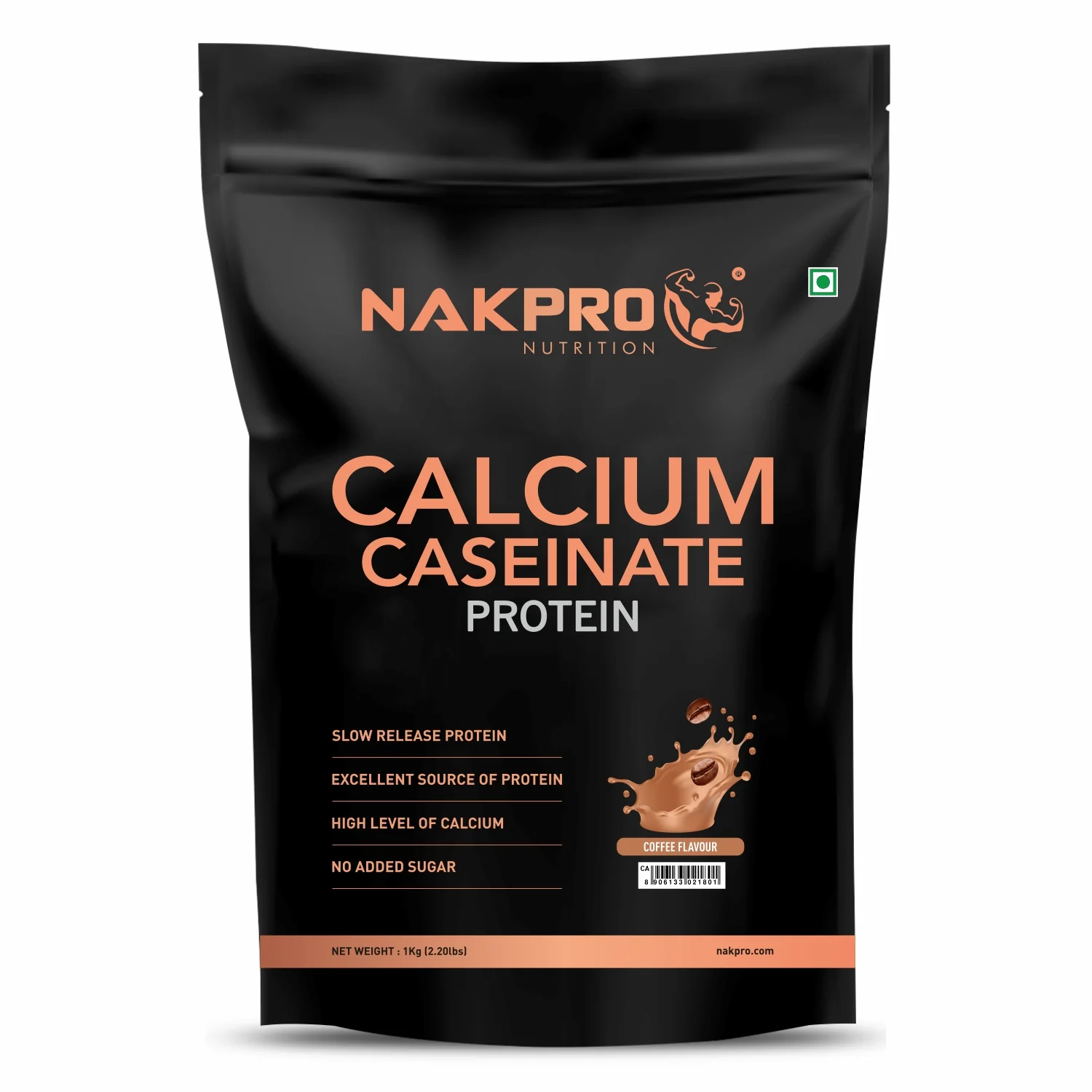 Nakpro Calcium Caseinate Protein Powder | 81g Protein | Slow Release Protein | High Calcium - Image 24