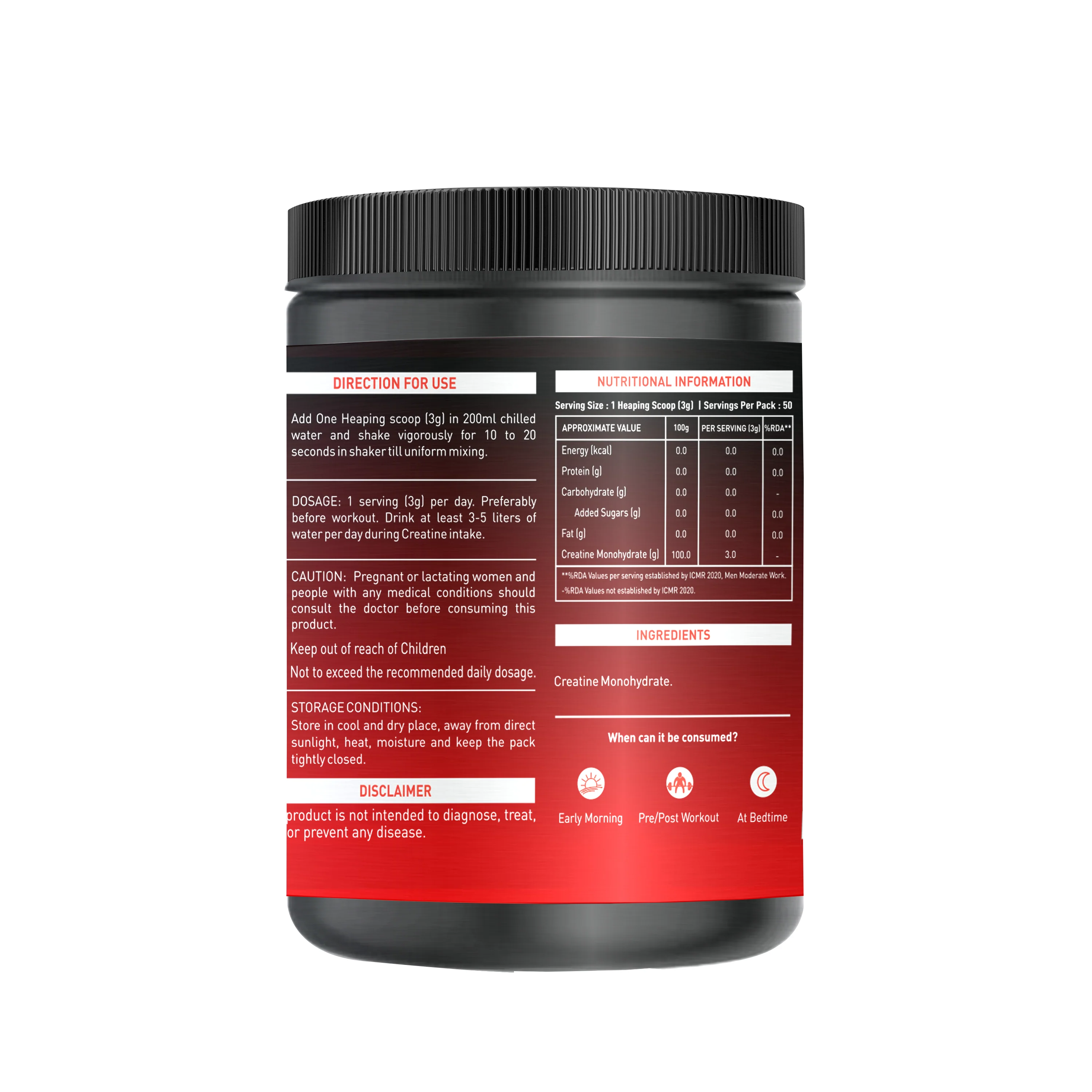 Nakpro Micronized Creatine Monohydrate | Maintenance and Support muscle | Trustified Certified - Image 114