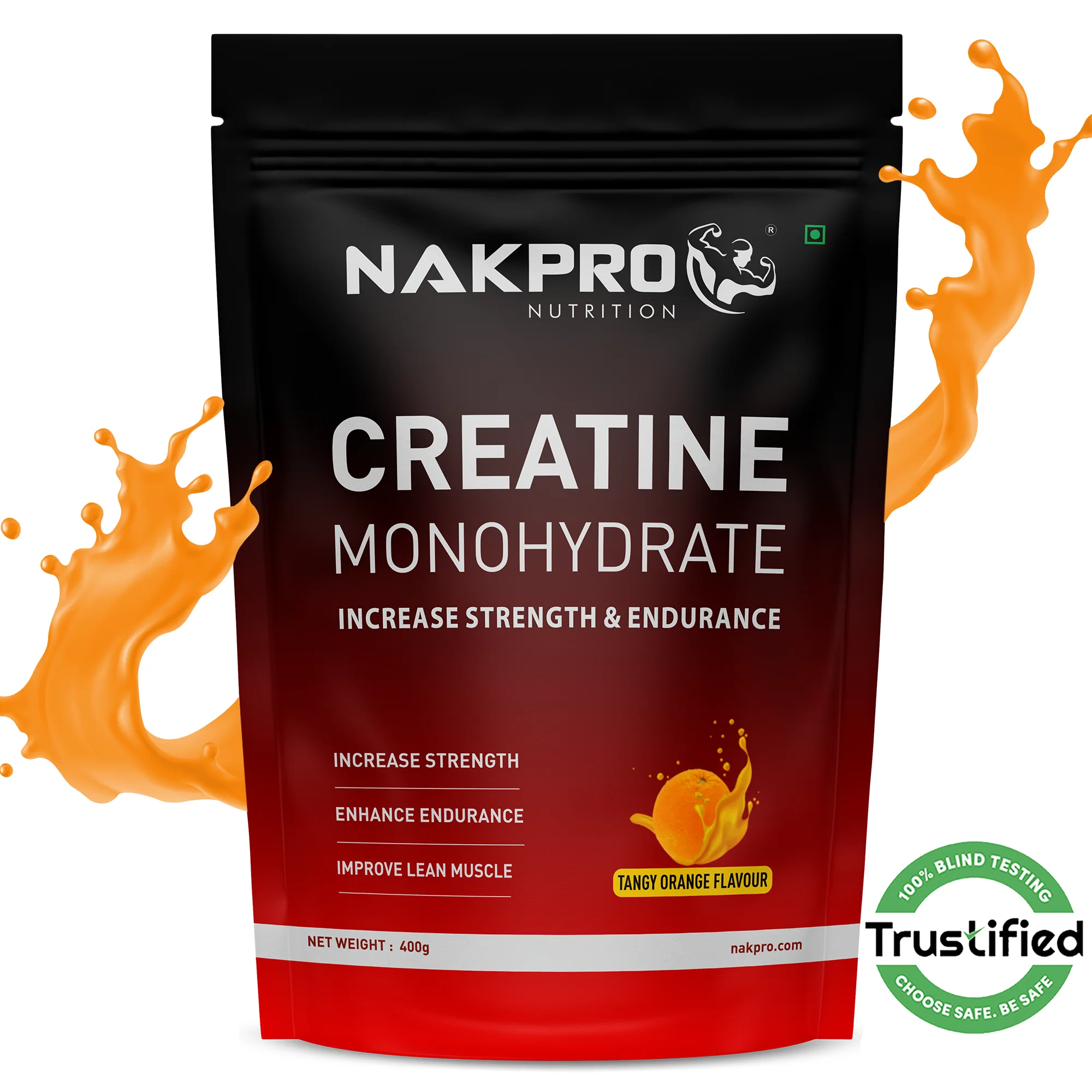 Nakpro Micronized Creatine Monohydrate | Maintenance and Support muscle | Trustified Certified - Image 15