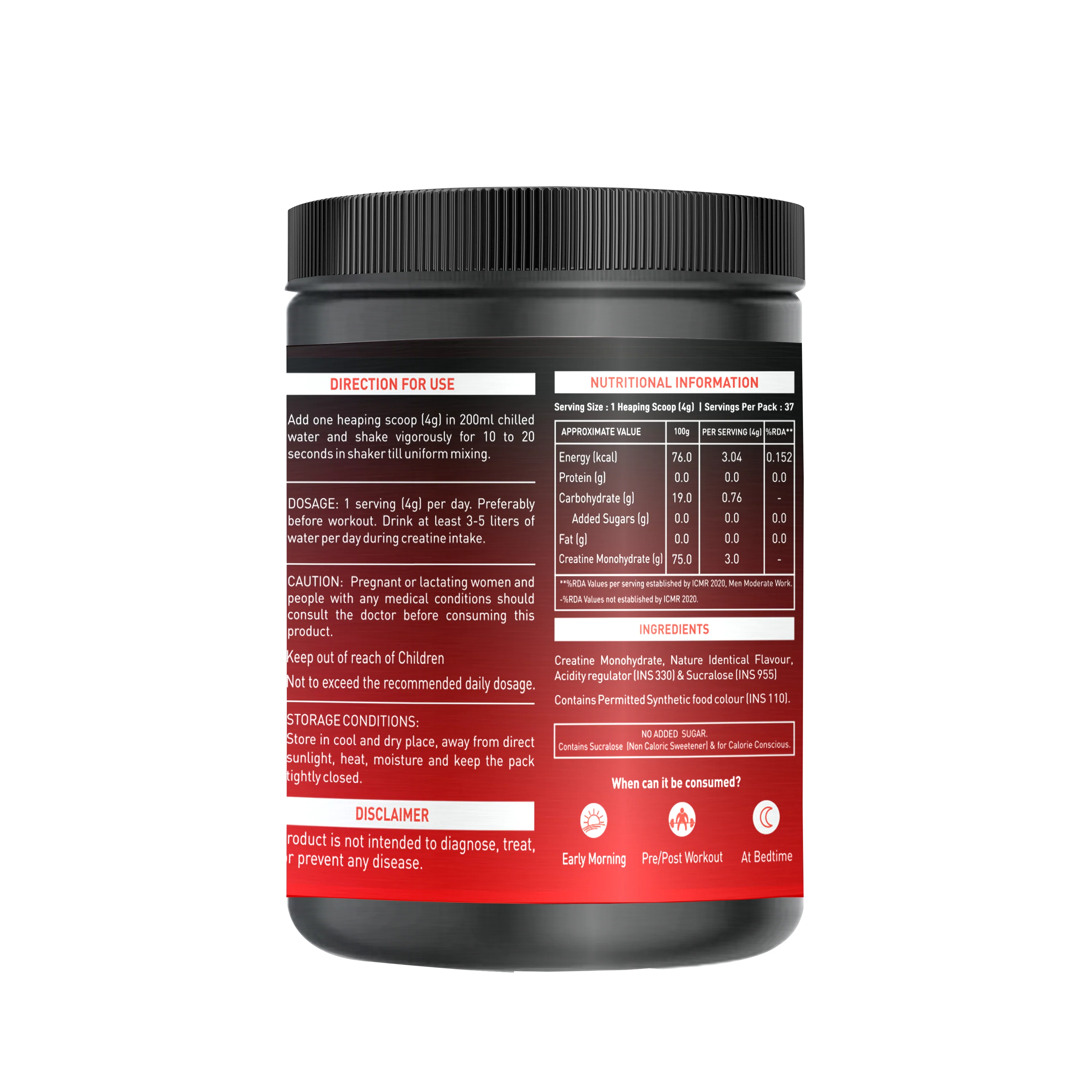 Nakpro Micronized Creatine Monohydrate | Maintenance and Support muscle | Trustified Certified - Image 61