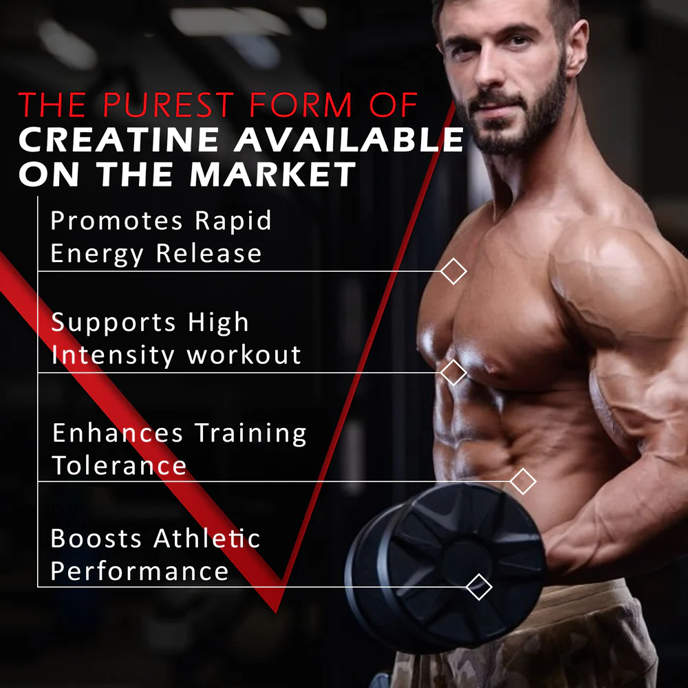 Nakpro Micronized Creatine Monohydrate | Maintenance and Support muscle | Trustified Certified - Image 90