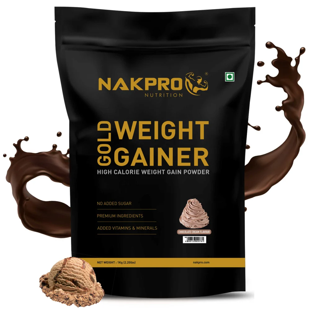 Nakpro Gold Weight Gainer | 79g Carbs | Added Vitamins & Minerals - Image 35