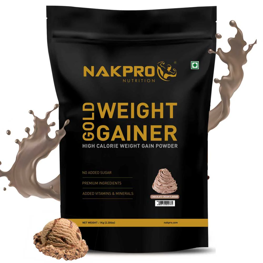 Nakpro Gold Weight Gainer | 79g Carbs | Added Vitamins & Minerals - Image 68