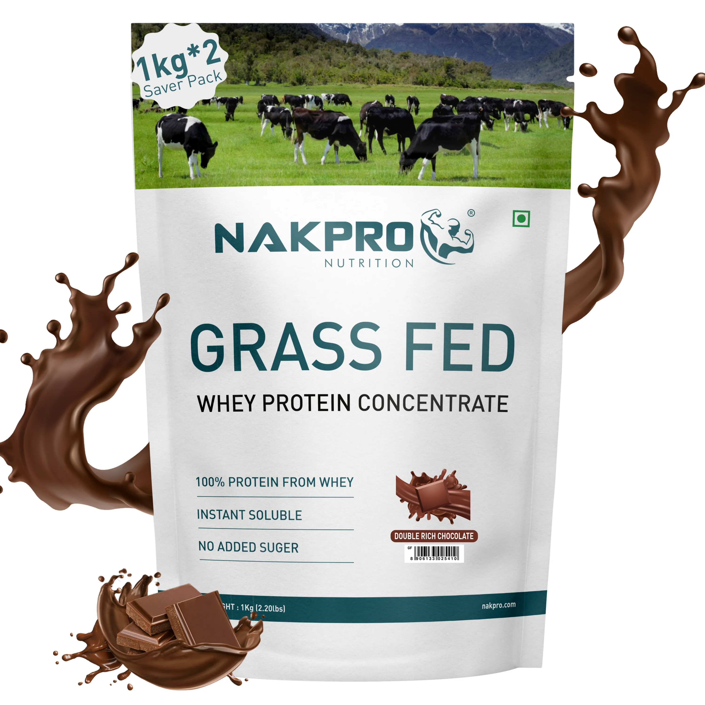 Nakpro Grass Fed Whey Protein Concentrate | 75g Protein - Image 19