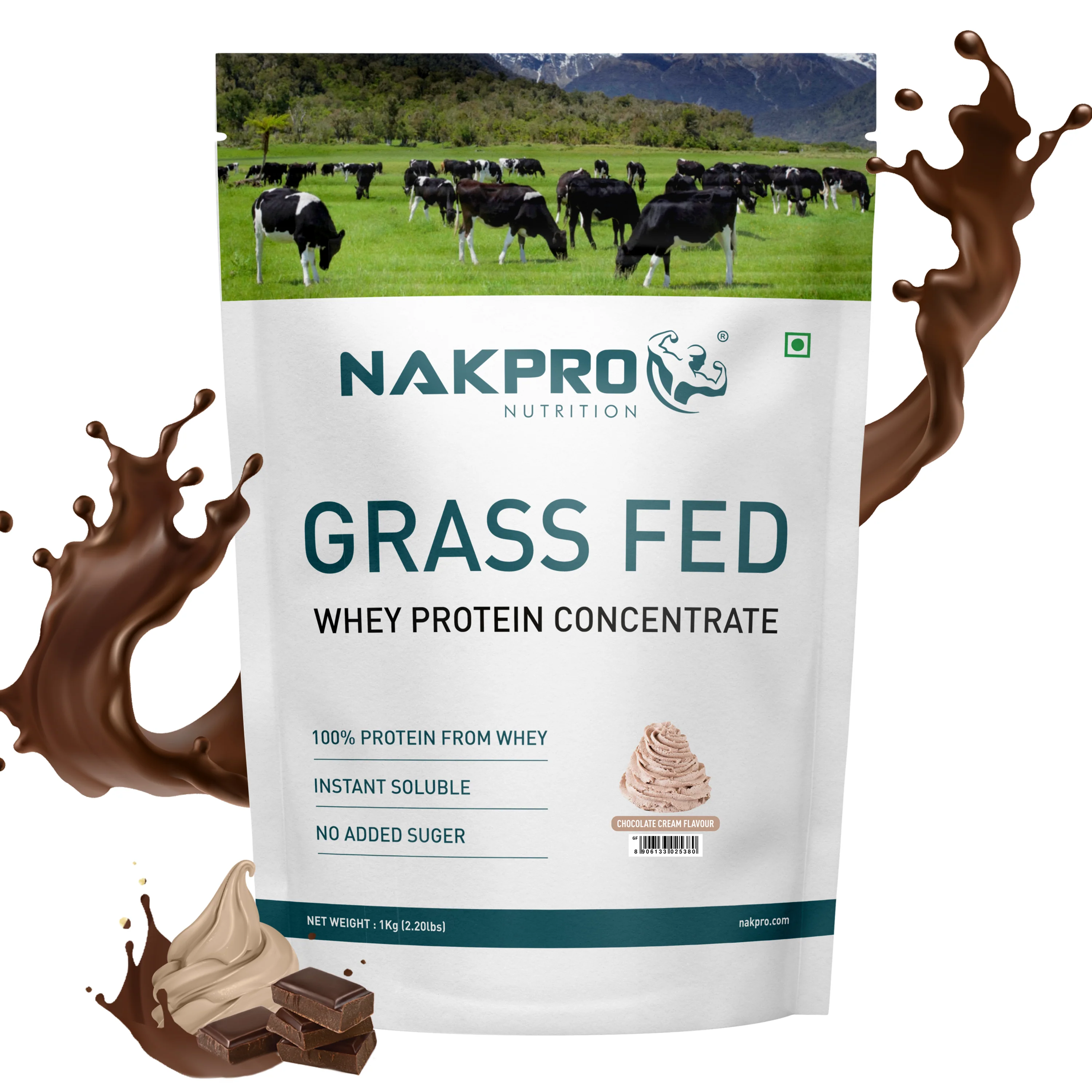 Nakpro Grass Fed Whey Protein Concentrate | 75g Protein - Image 5