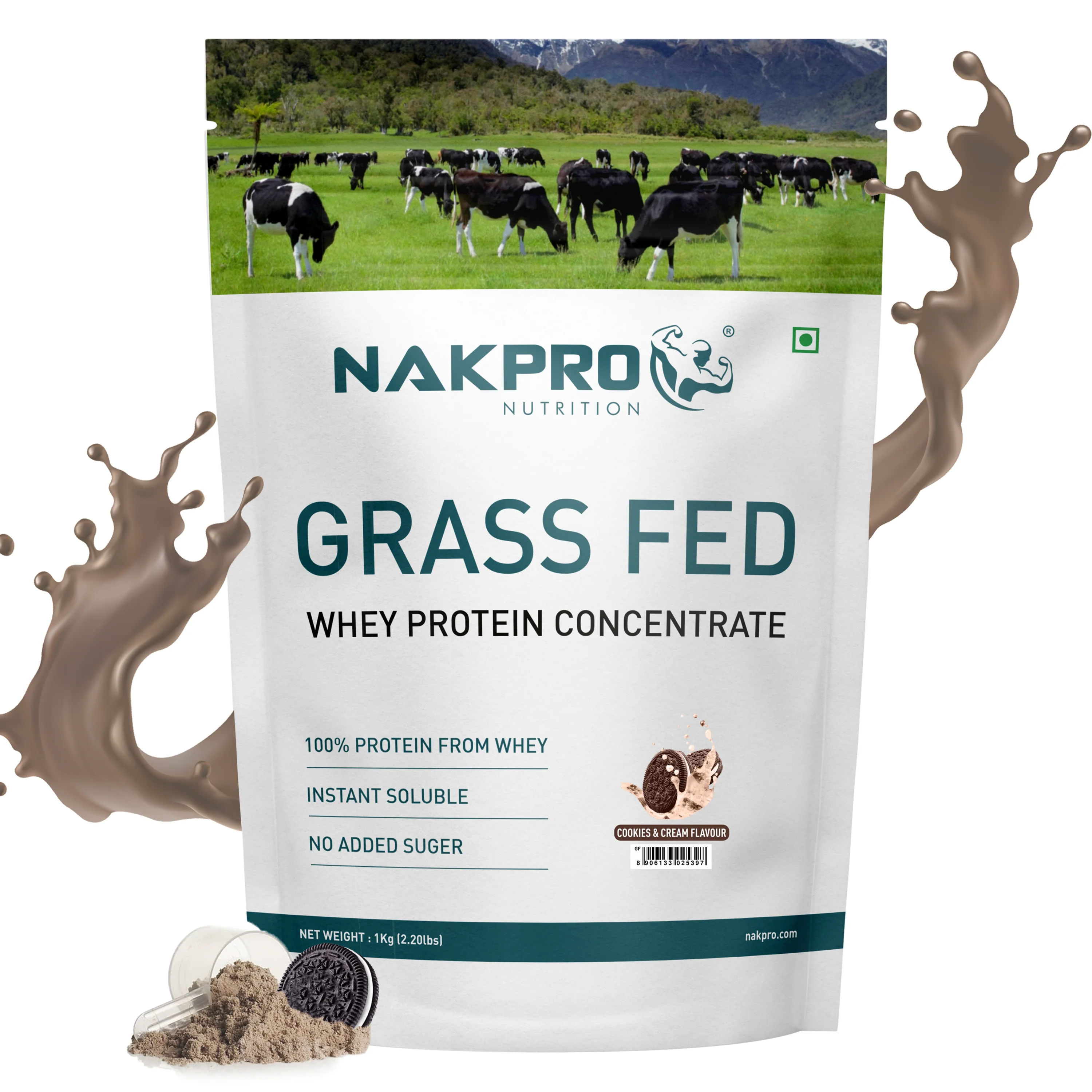 Nakpro Grass Fed Whey Protein Concentrate | 75g Protein - Image 8