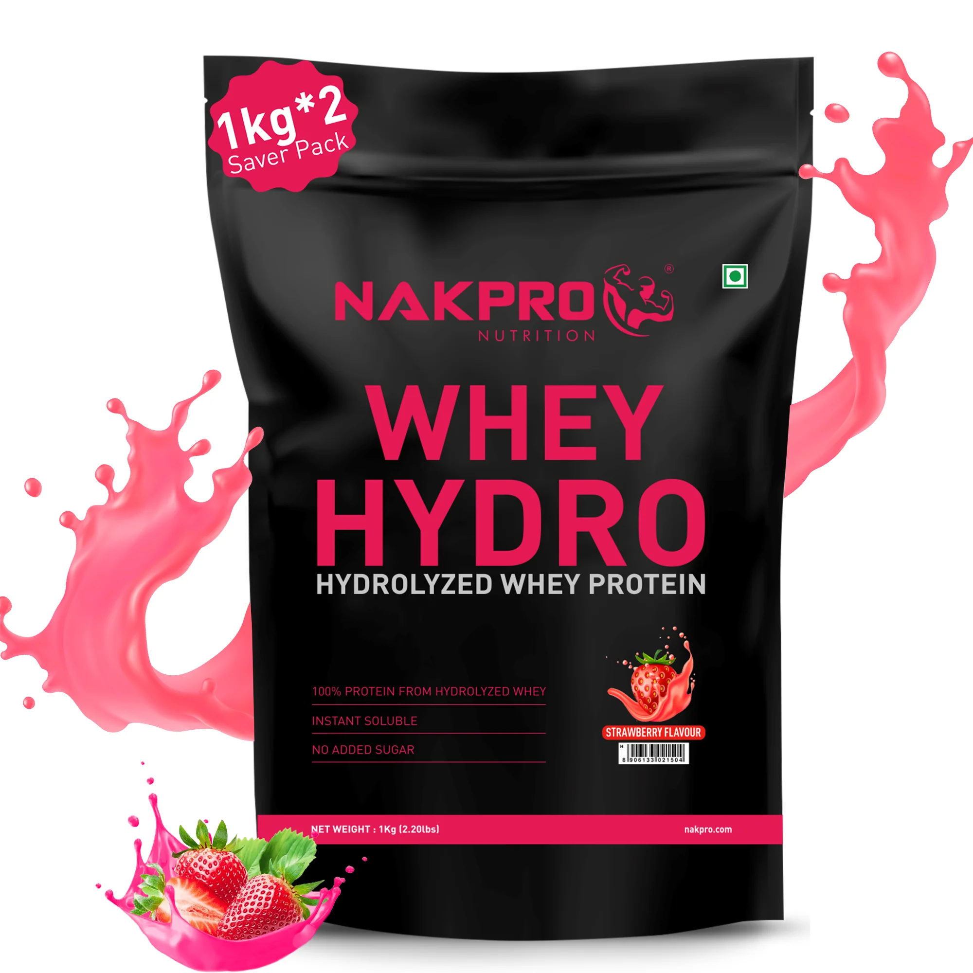 Nakpro Whey Hydro Whey Protein Hydrolysate | 75g Protein - Image 14