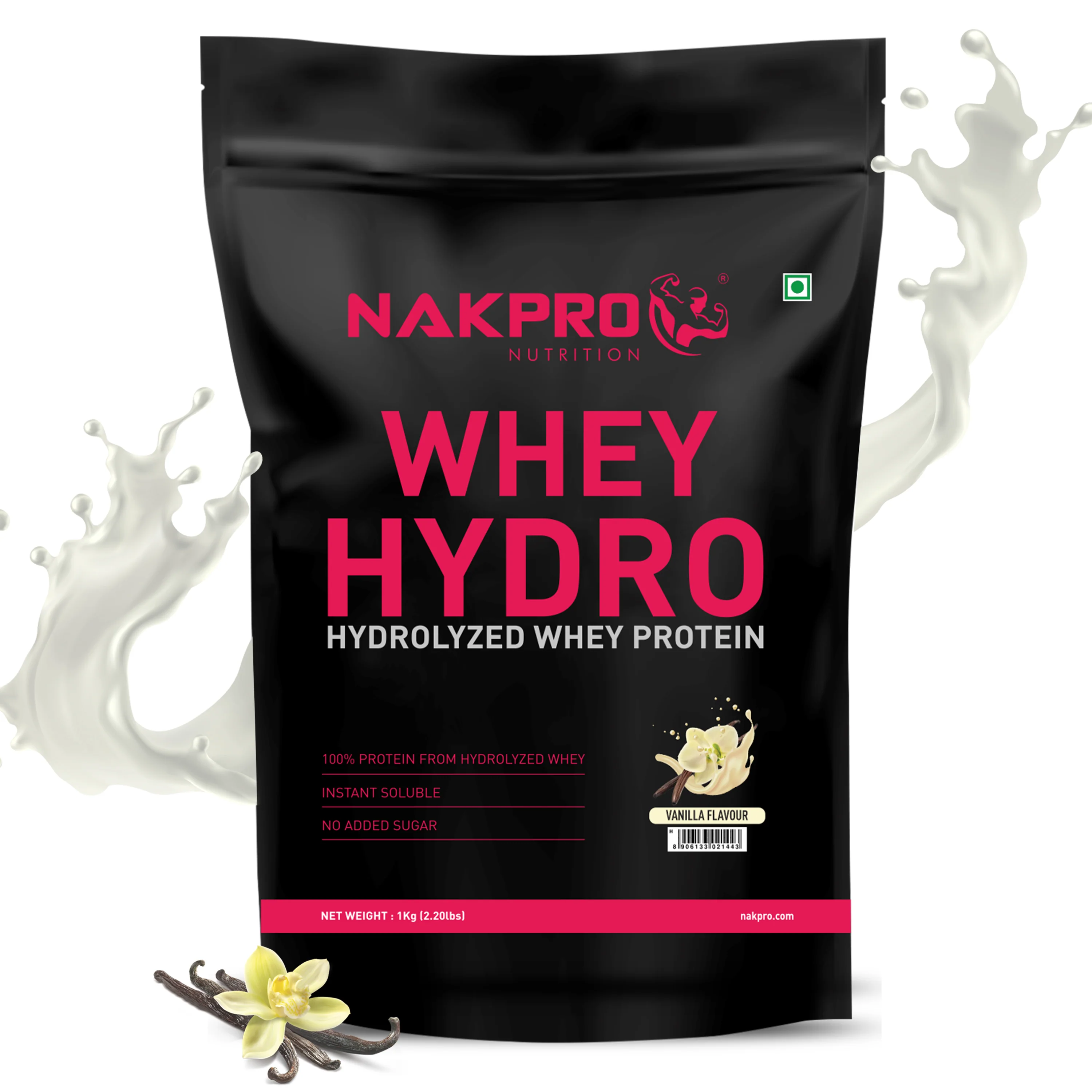 Nakpro Whey Hydro Whey Protein Hydrolysate | 75g Protein - Image 15