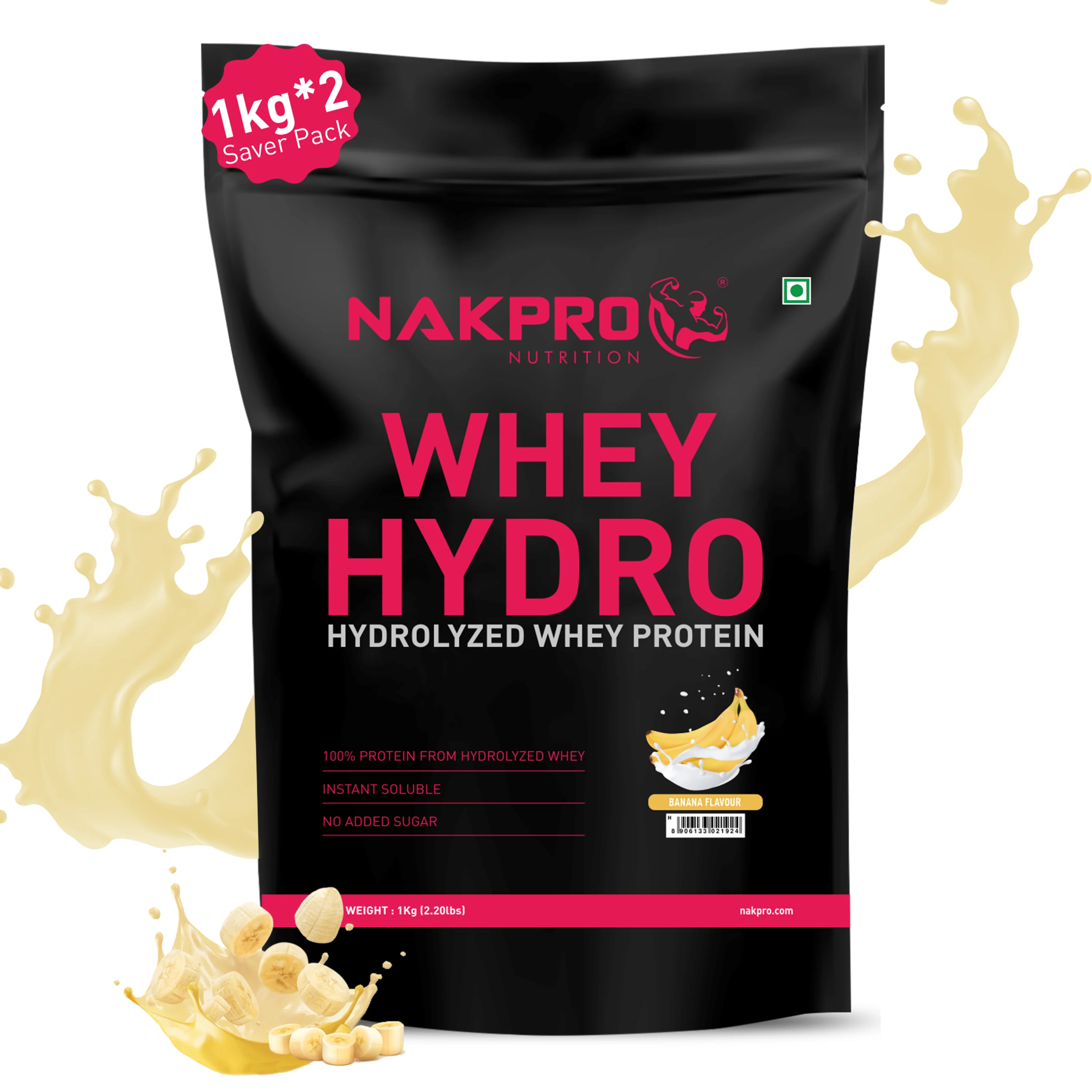 Nakpro Whey Hydro Whey Protein Hydrolysate | 75g Protein - Image 17