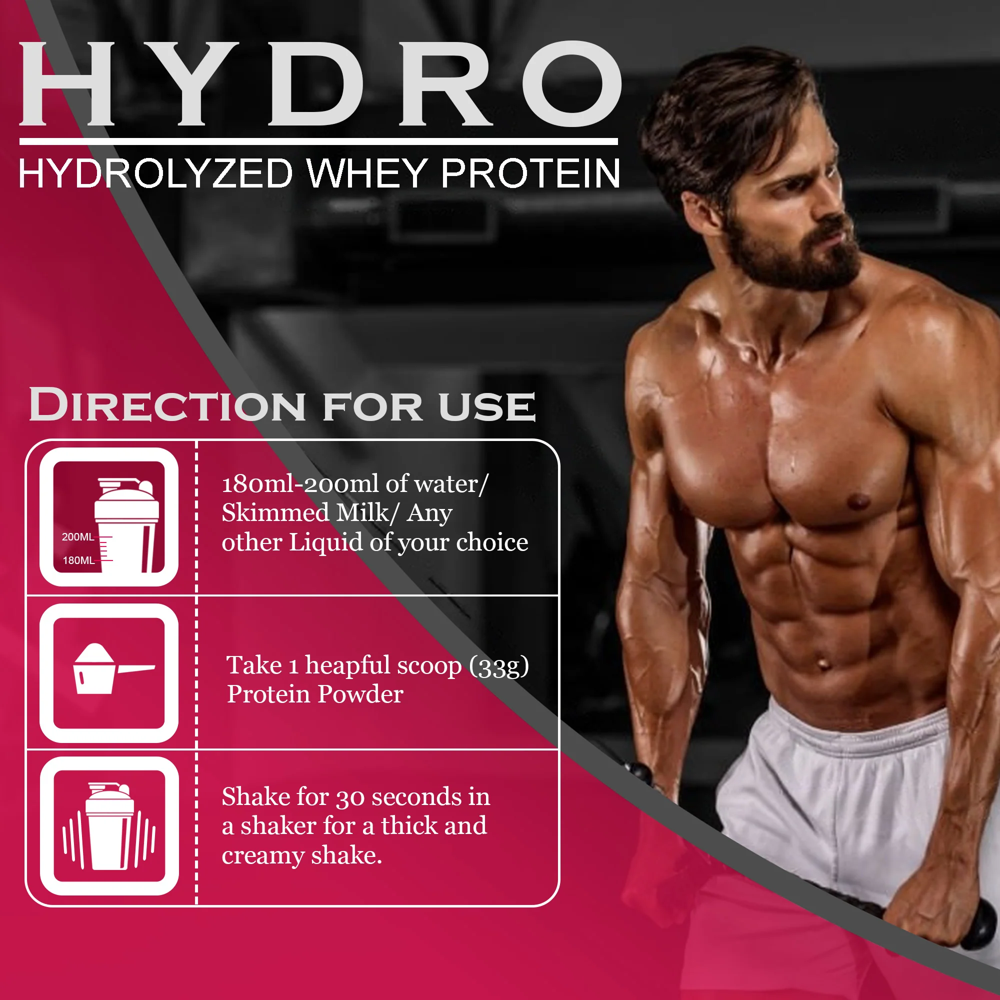 Nakpro Whey Hydro Whey Protein Hydrolysate | 75g Protein - Image 20
