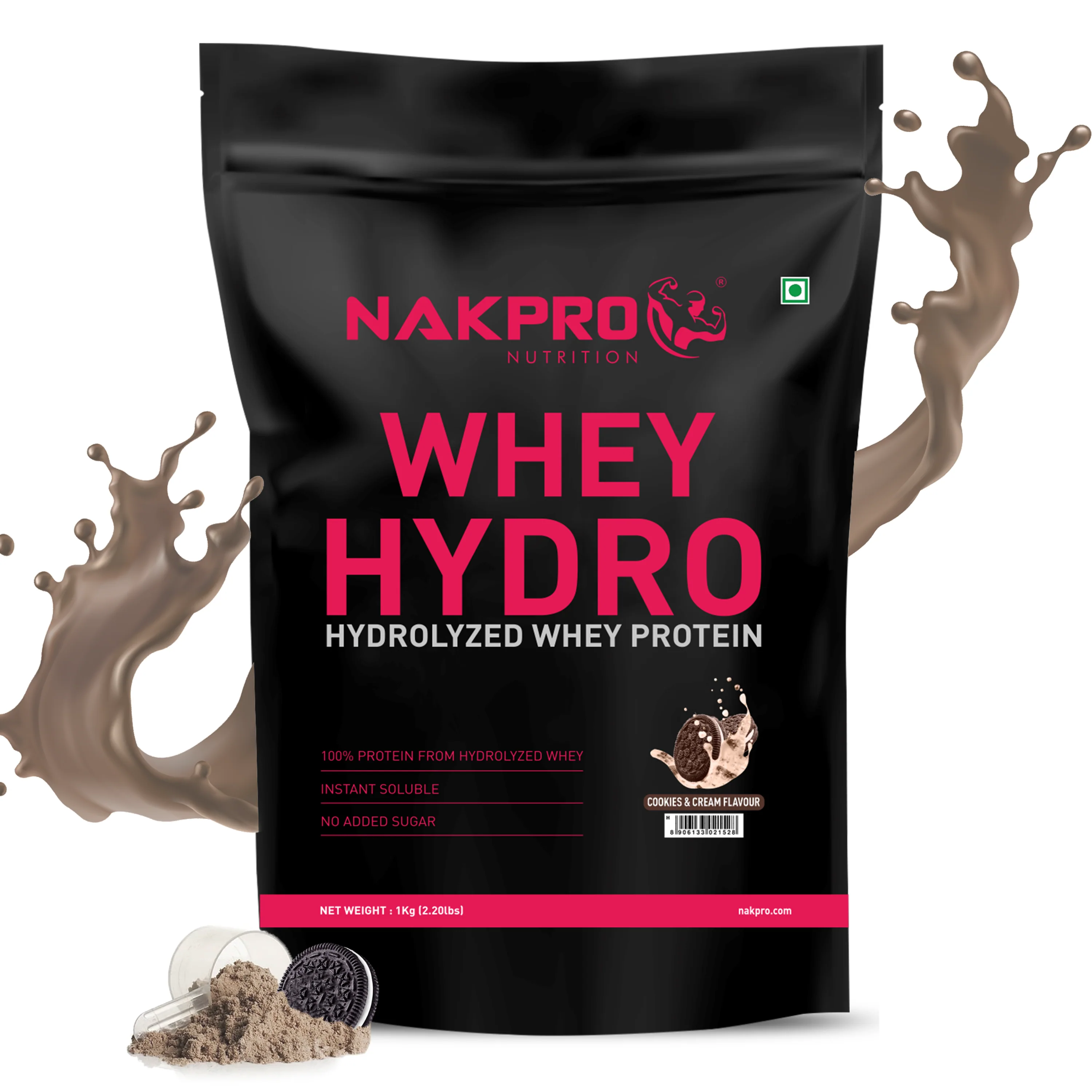 Nakpro Whey Hydro Whey Protein Hydrolysate | 75g Protein - Image 5