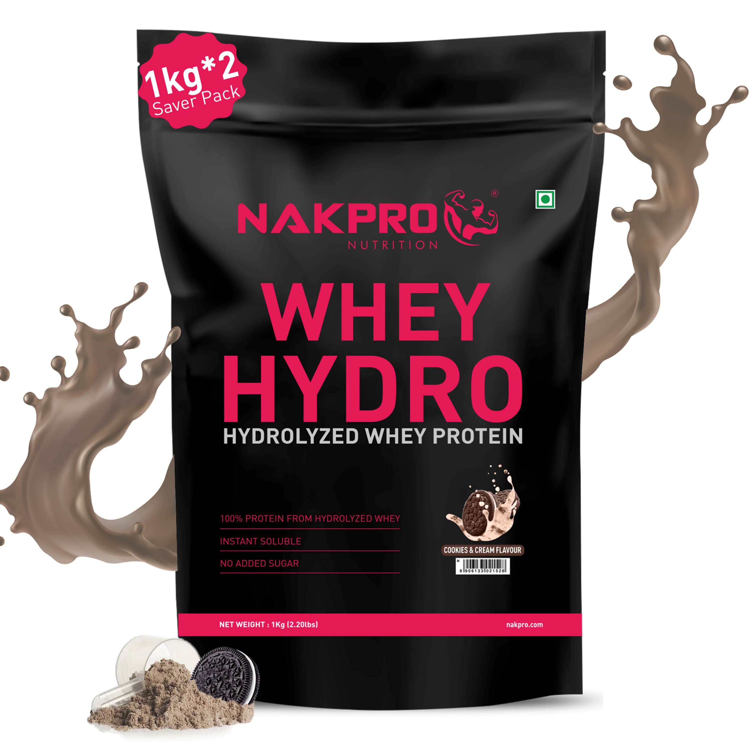 Nakpro Whey Hydro Whey Protein Hydrolysate | 75g Protein - Image 6