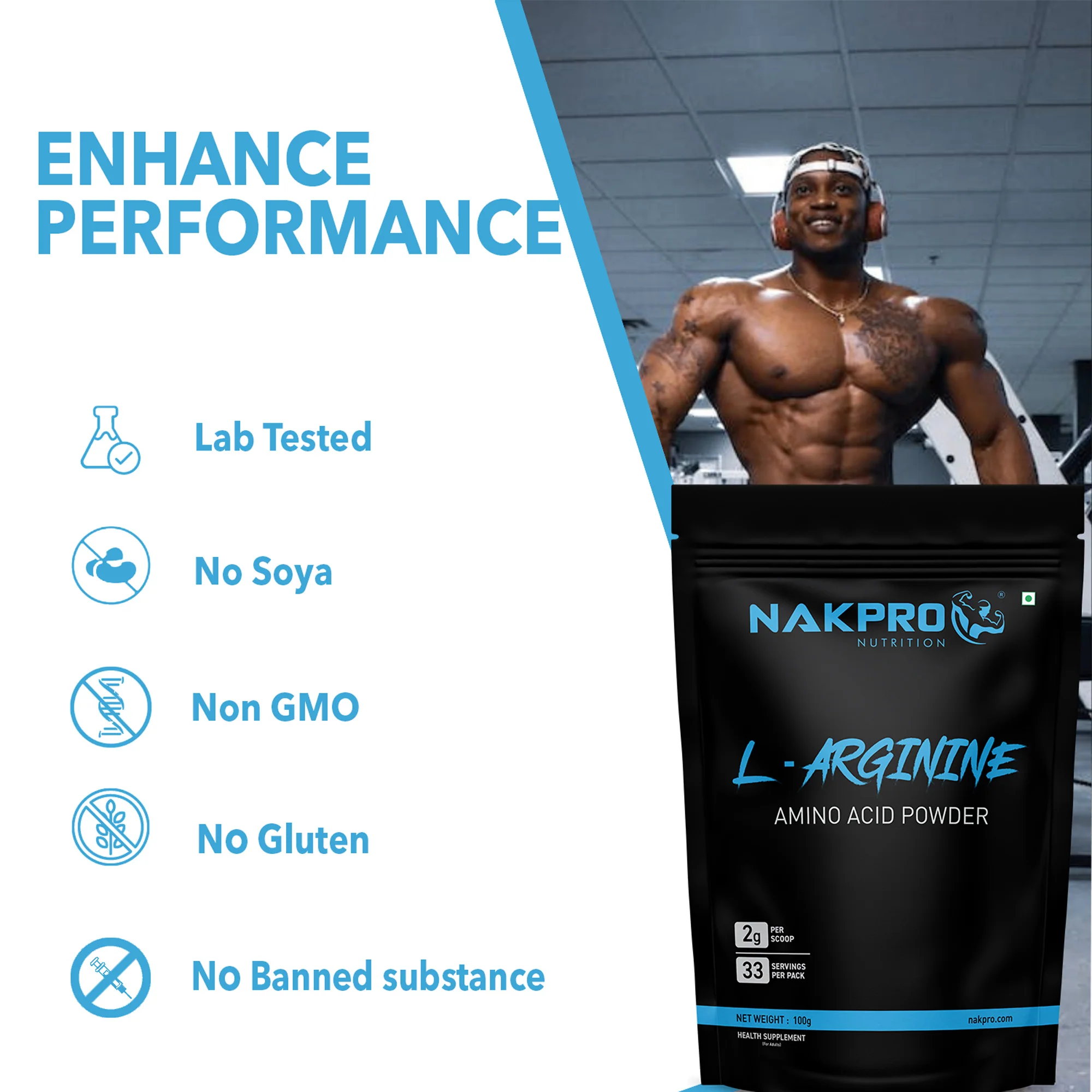 Nakpro L-Arginine | Amino Acid Powder - Image 16