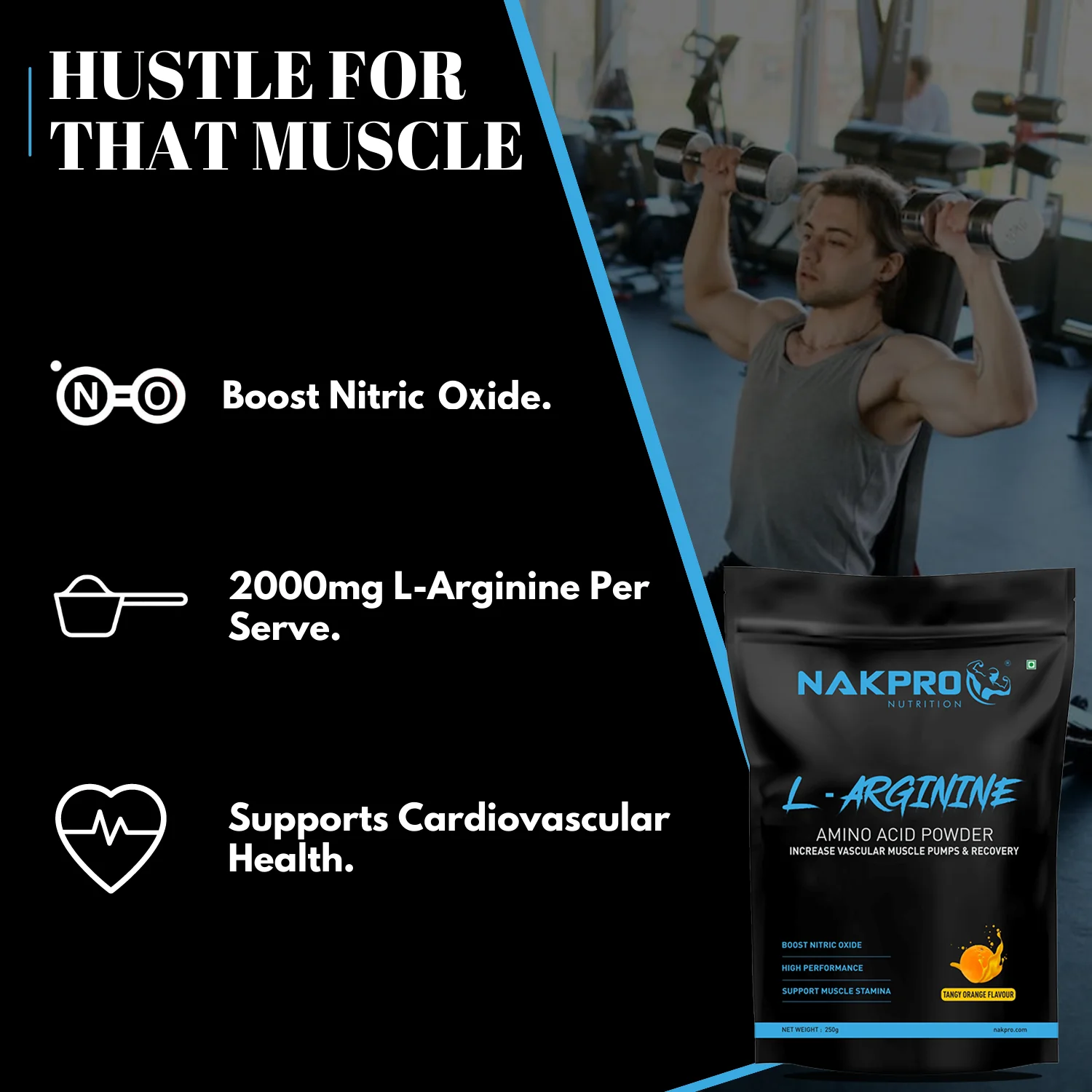 Nakpro L-Arginine | Amino Acid Powder - Image 7