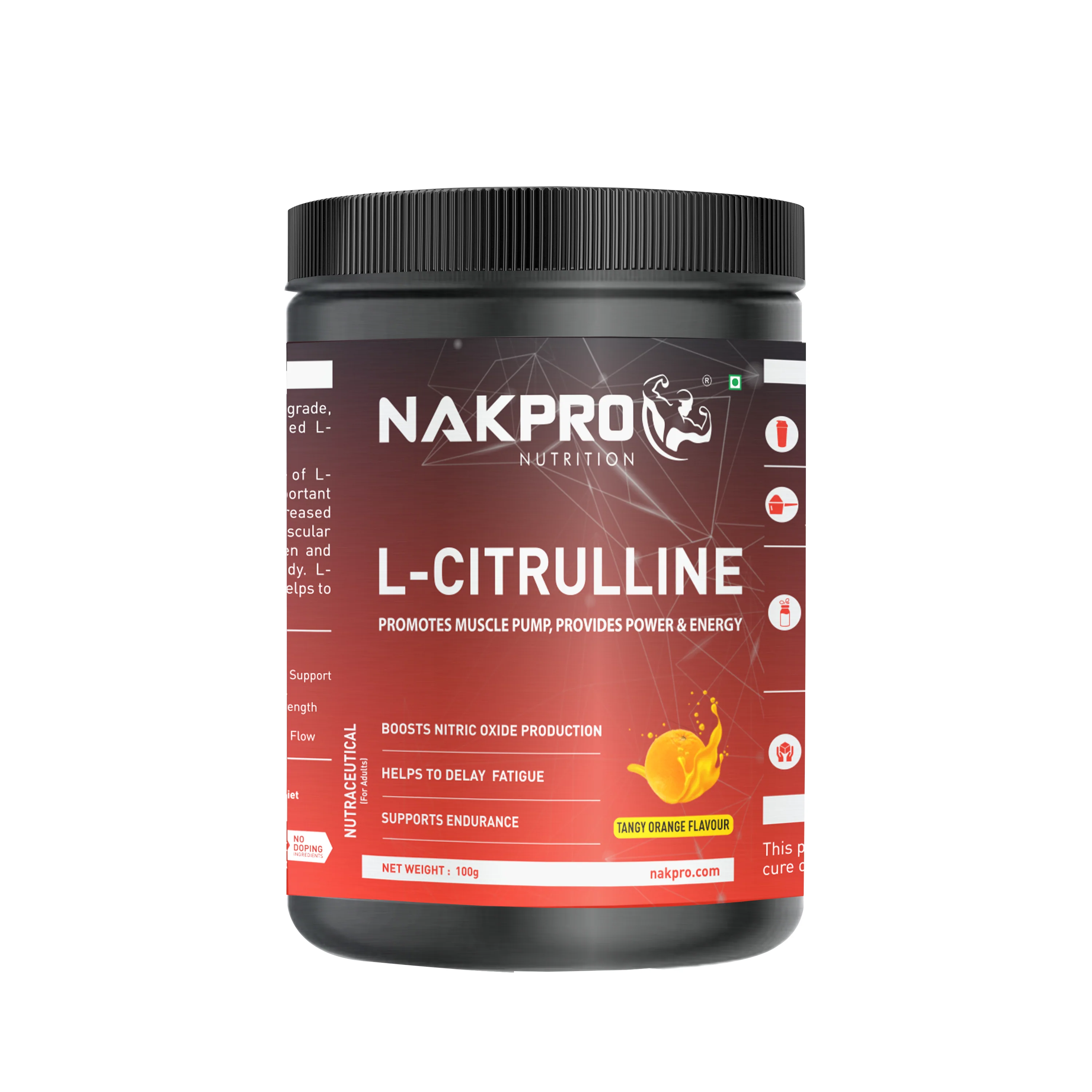 Nakpro L-Citrulline | Amino Acid | Supports Endurance And Exercise Intensity - Image 2