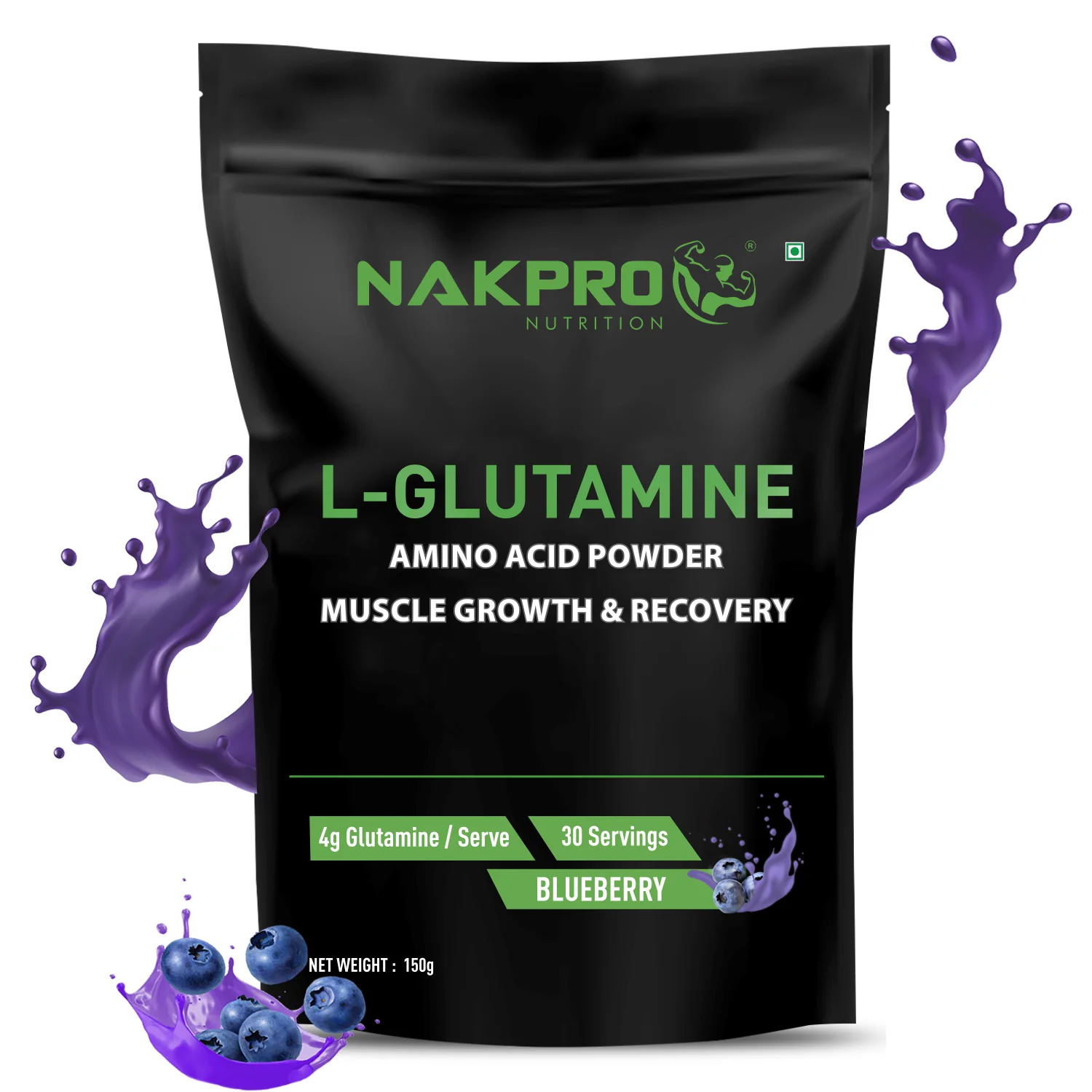 Nakpro L-Glutamine | Amino Acid for Muscle Recovery & Growth - Image 2