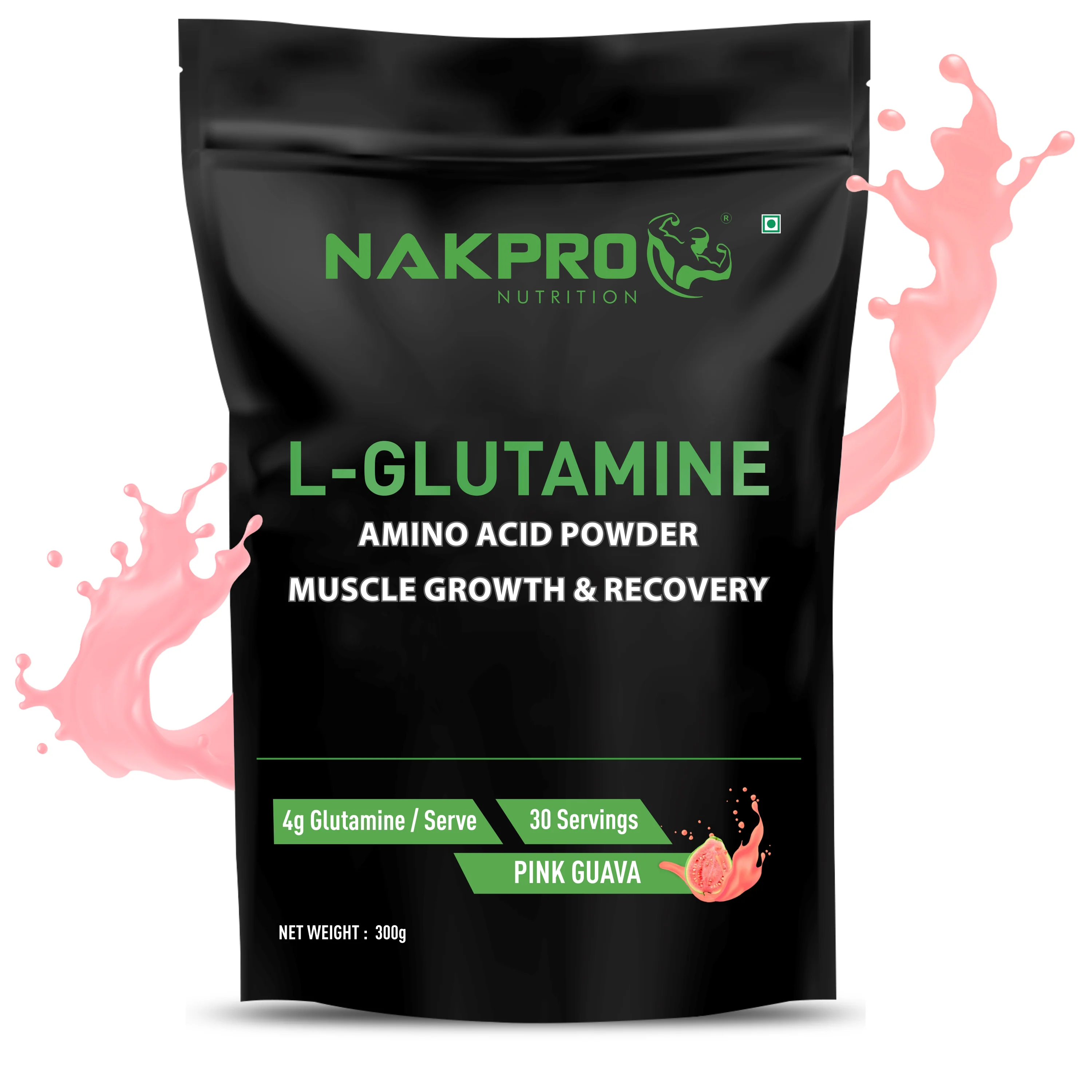 Nakpro L-Glutamine | Amino Acid for Muscle Recovery & Growth - Image 3