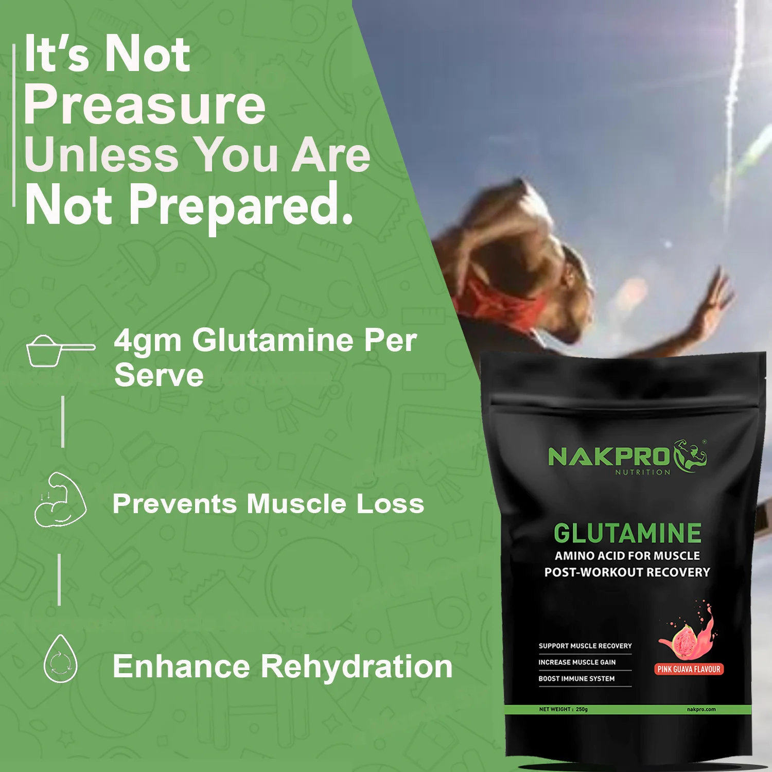 Nakpro L-Glutamine | Amino Acid for Muscle Recovery & Growth - Image 45