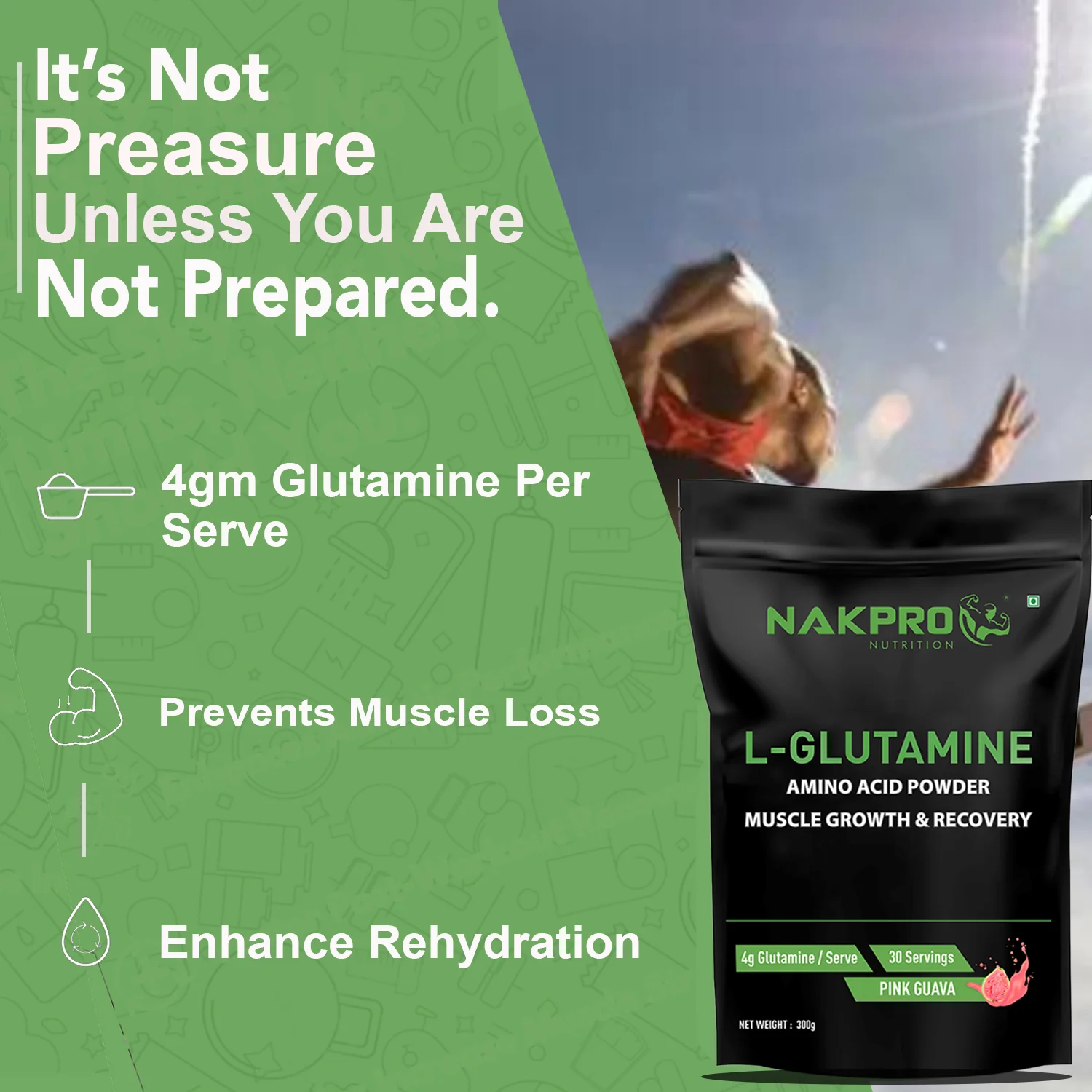 Nakpro L-Glutamine | Amino Acid for Muscle Recovery & Growth - Image 75