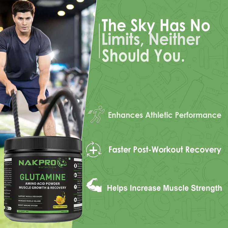 Nakpro L-Glutamine | Amino Acid for Muscle Recovery & Growth - Image 95