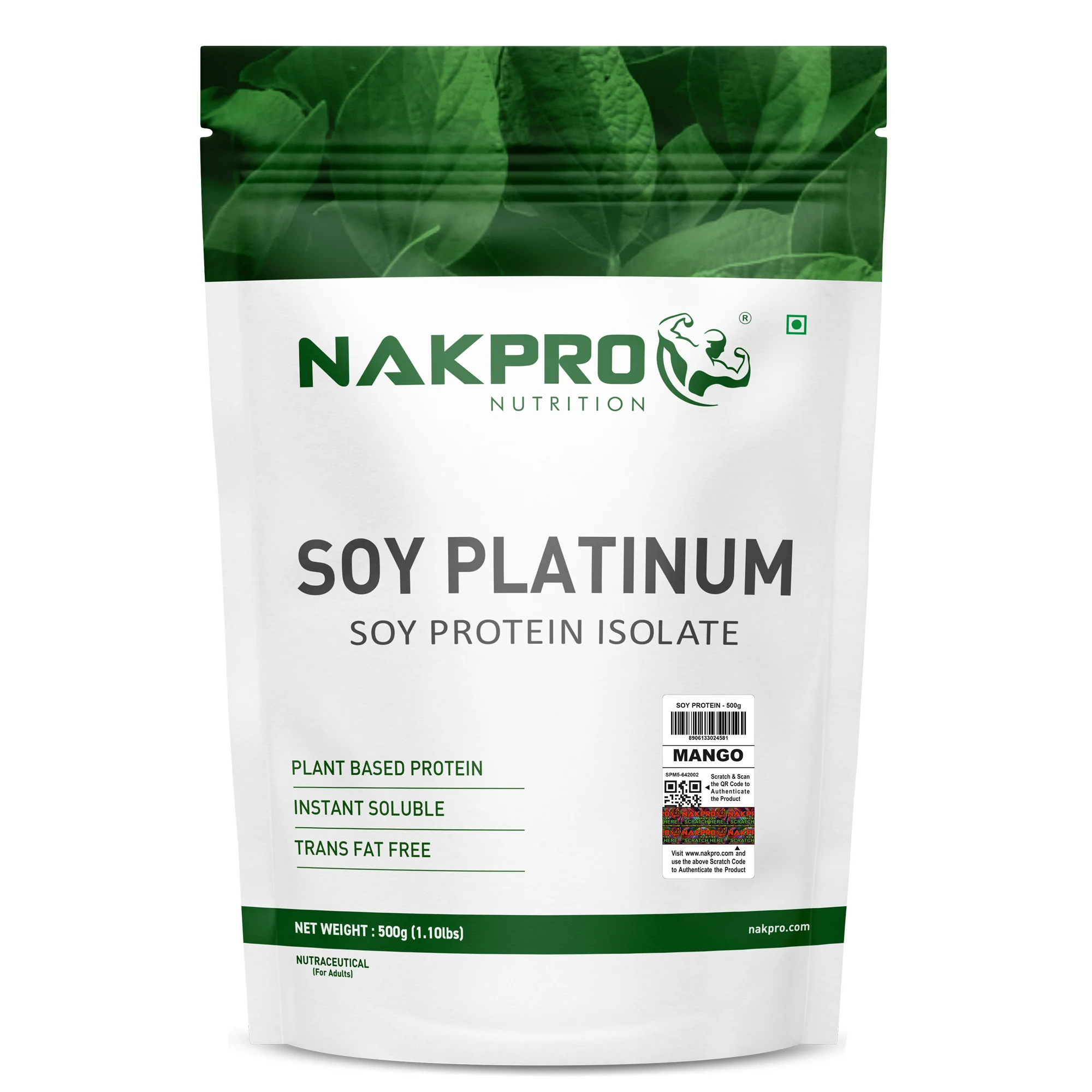 Nakpro Soy Protein Isolate | 84g Protein | Plant based Protein - Image 18