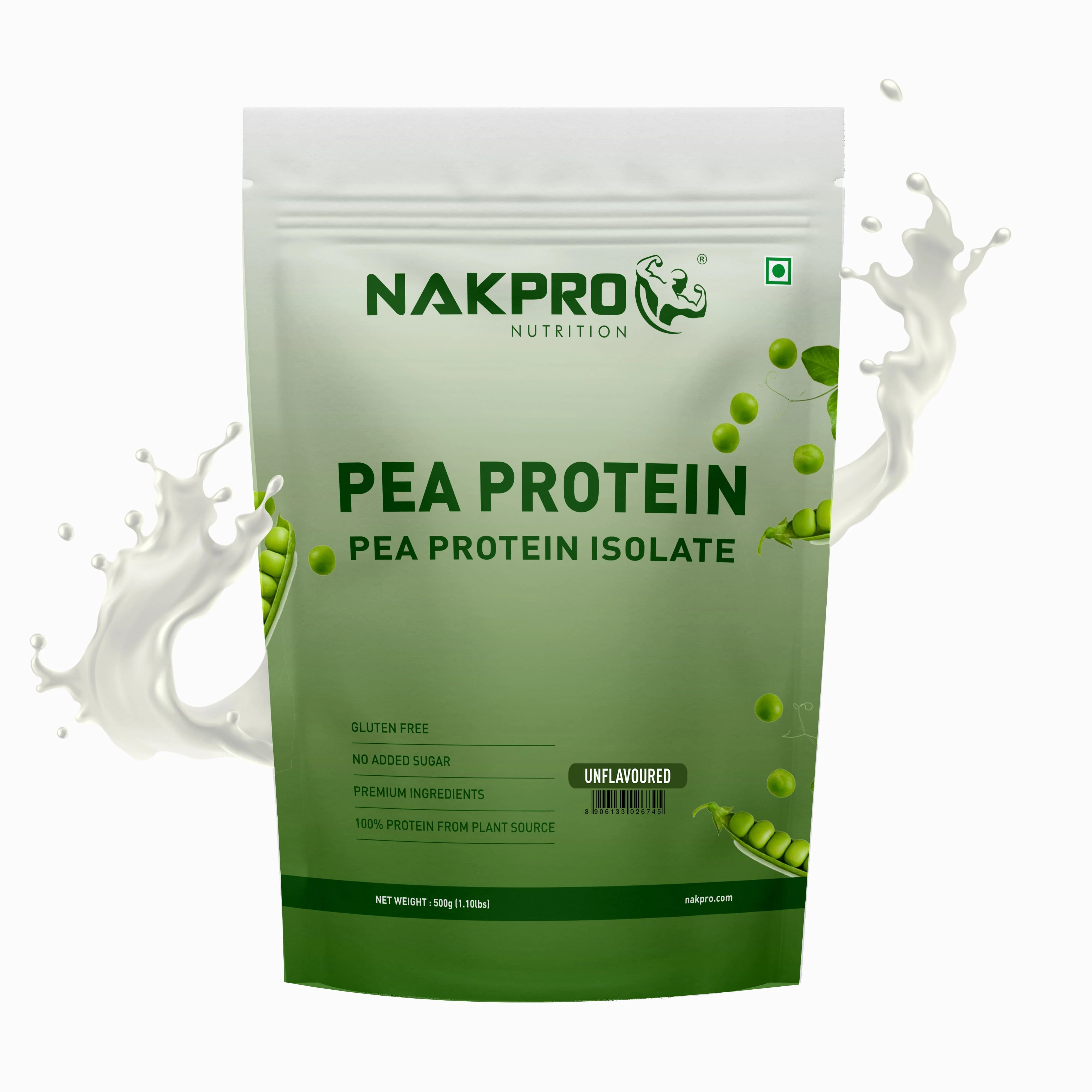 Nakpro Pea Protein Isolate | 72g Protein | Plant-Based Protein Powder - Image 11
