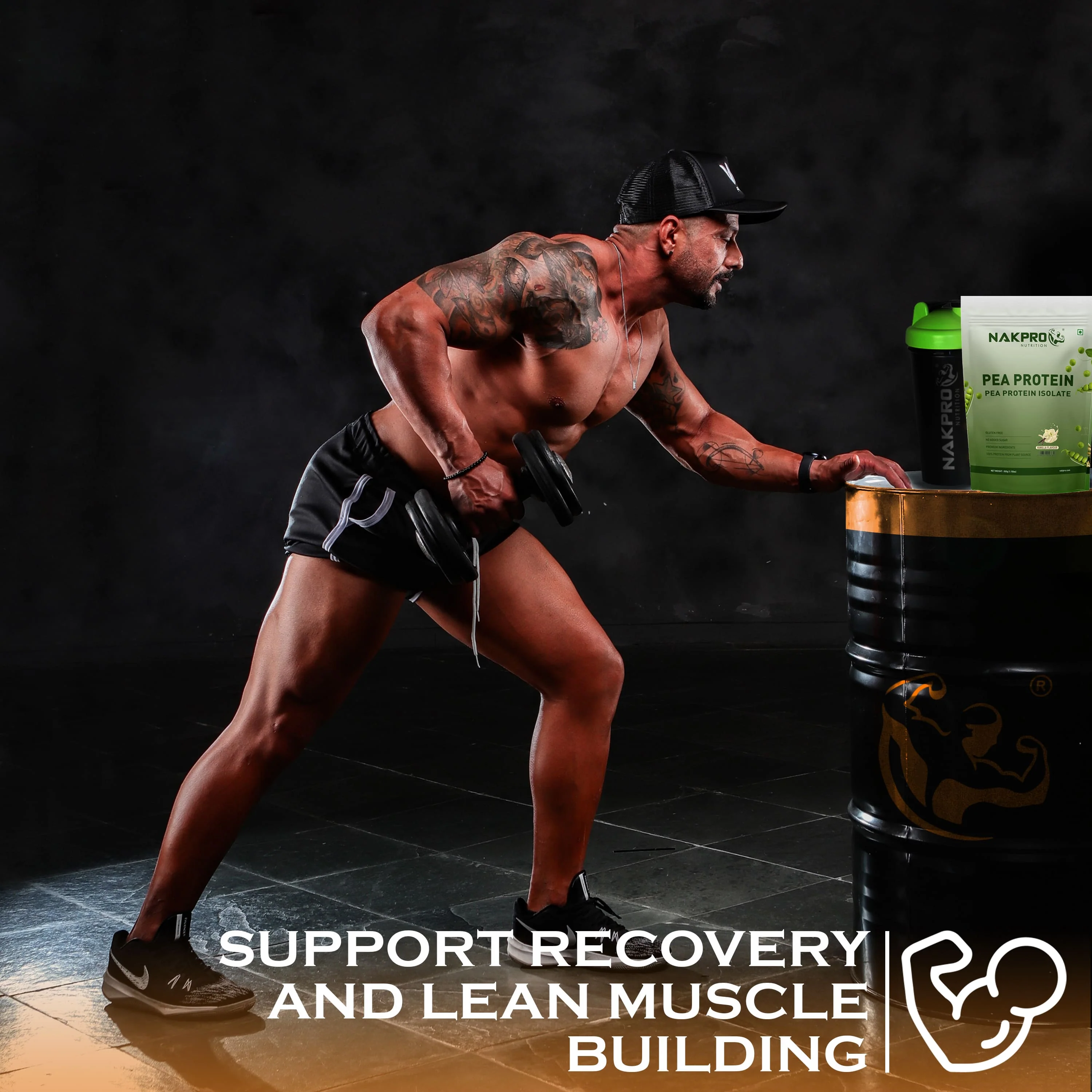 Nakpro Pea Protein Isolate | 72g Protein | Plant-Based Protein Powder - Image 16