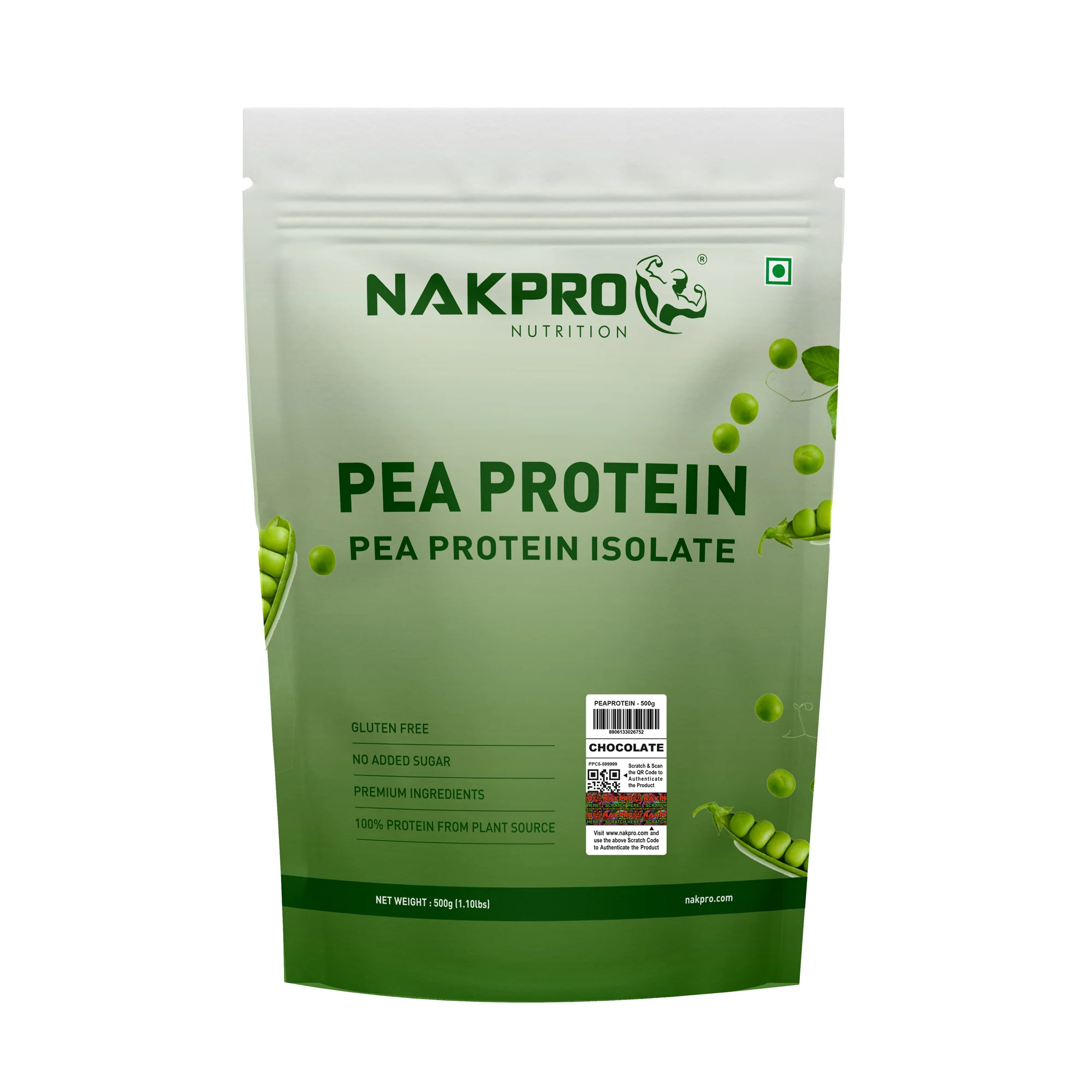 Nakpro Pea Protein Isolate | 72g Protein | Plant-Based Protein Powder - Image 19