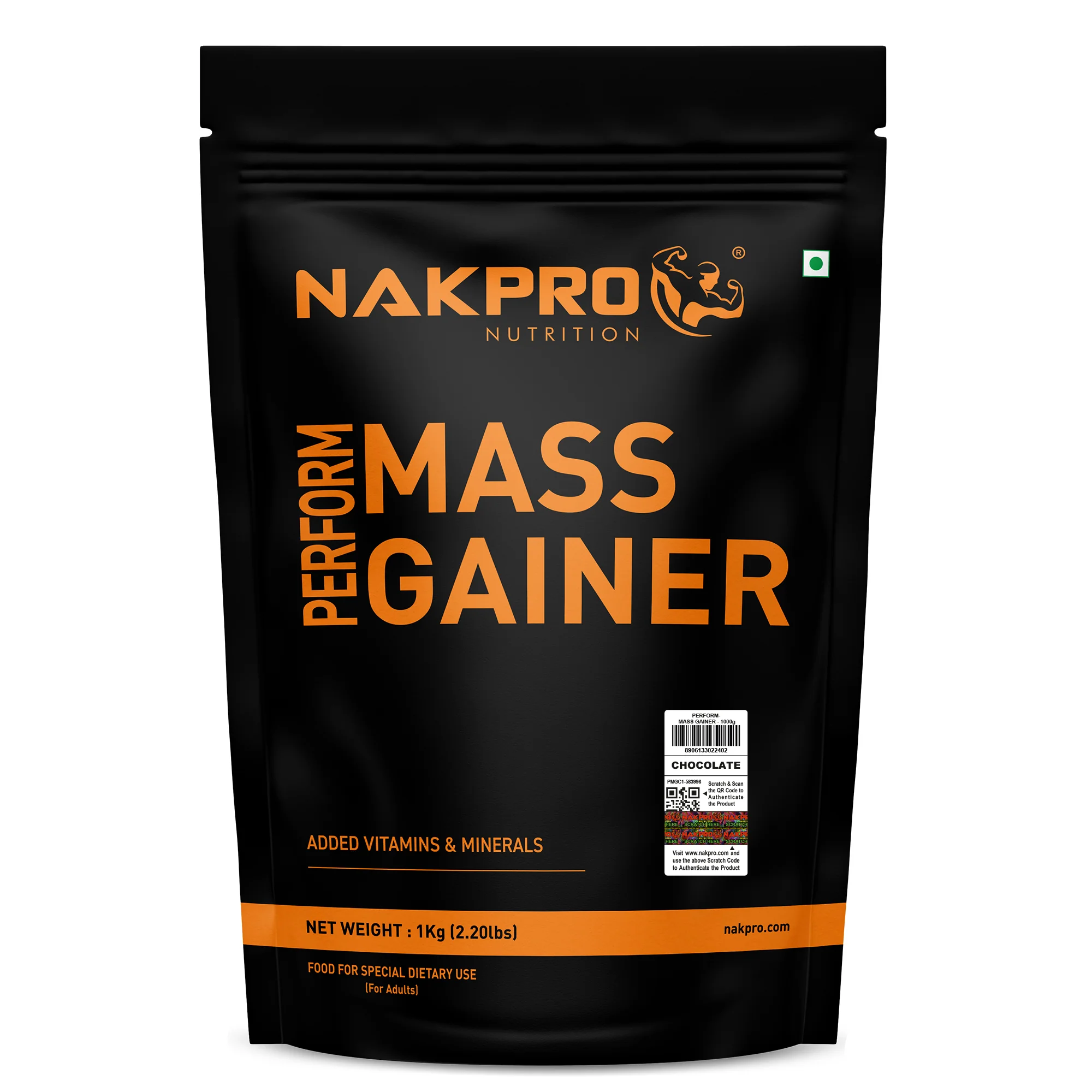 Nakpro Perform Mass Gainer | Protein Mass Gainer | 76g Carbs - Image 70