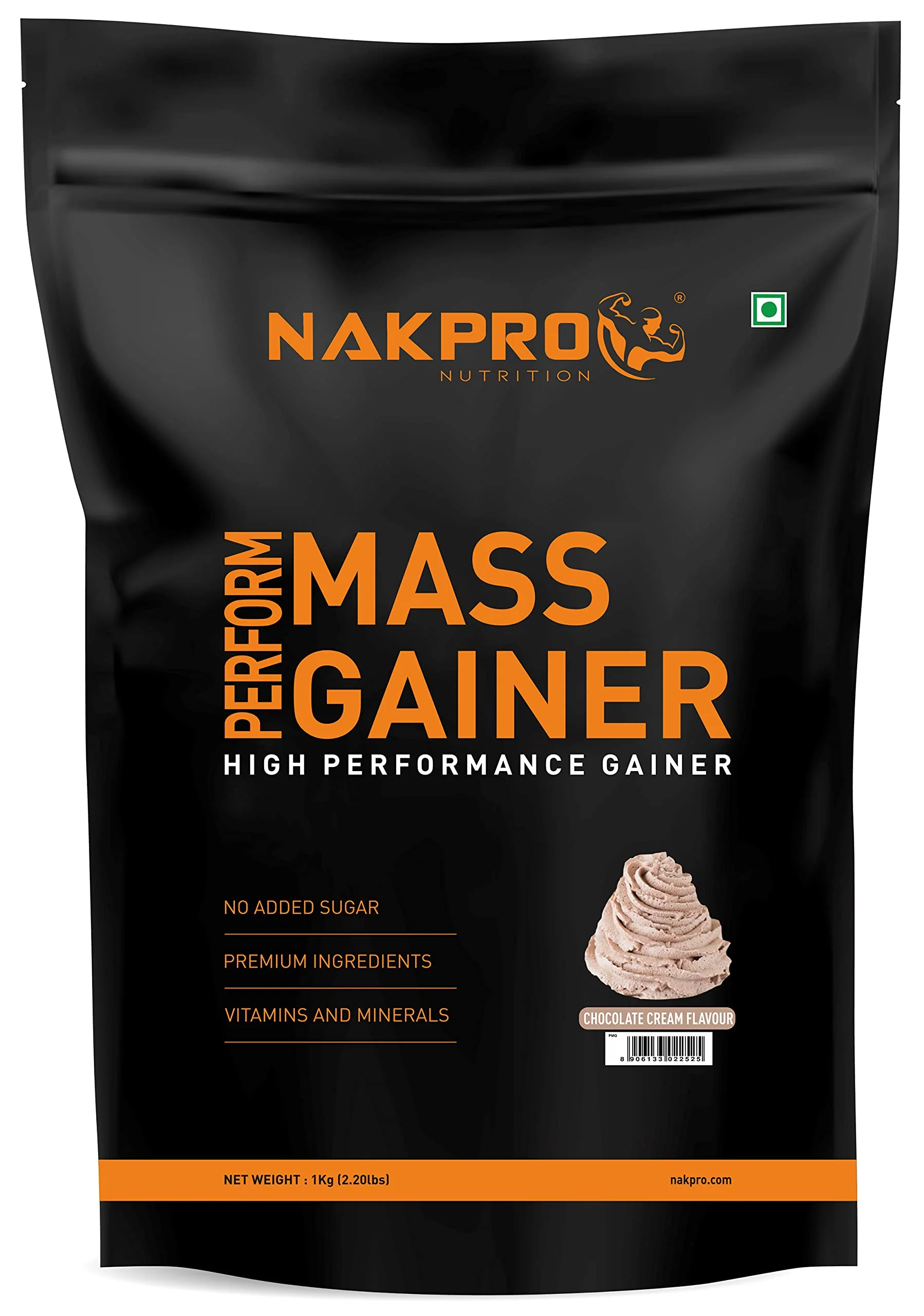 Nakpro Perform Mass Gainer | Protein Mass Gainer | 76g Carbs - Image 8