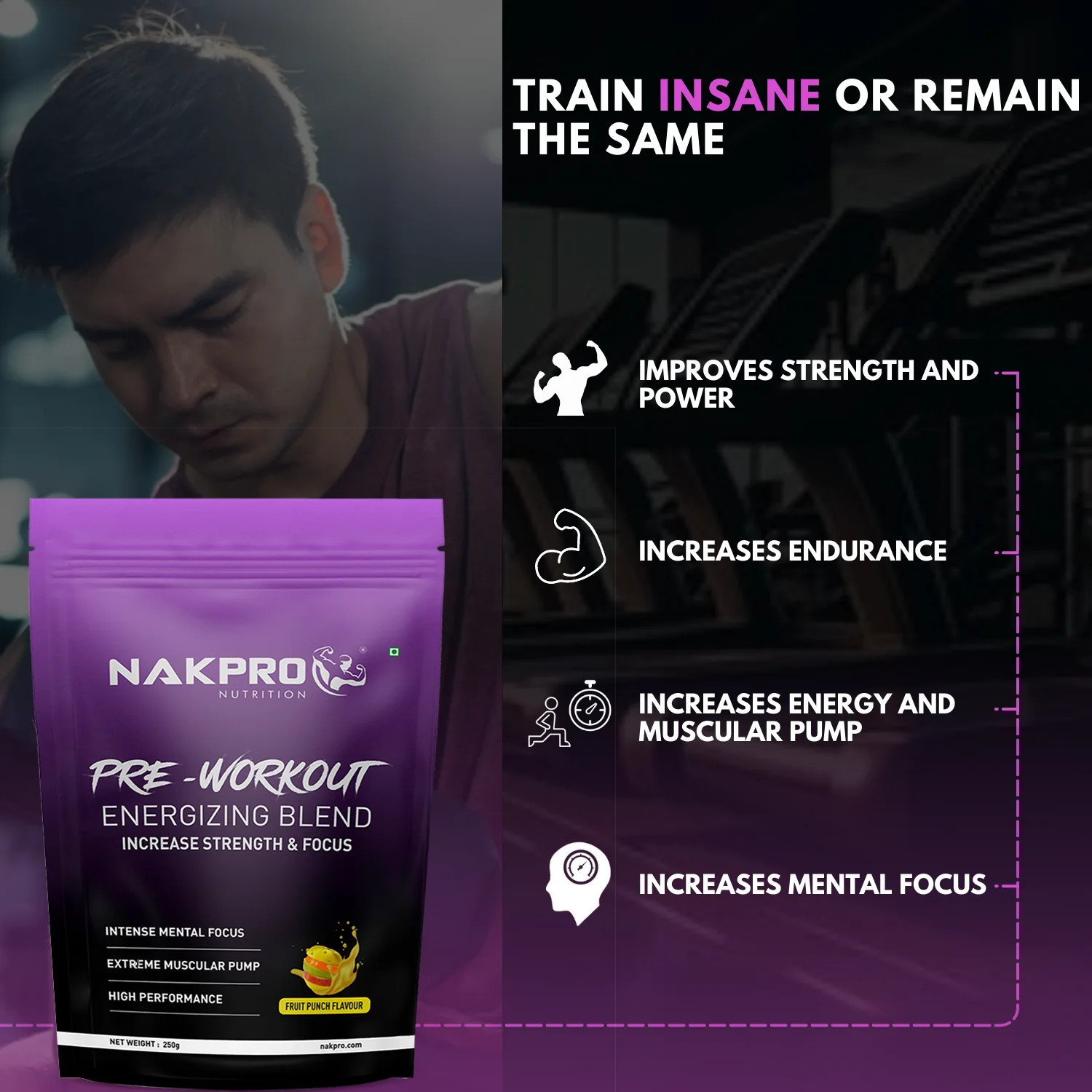 Nakpro Pre-Workout Supplement | Supports Energy, Focus & Performance - Image 27