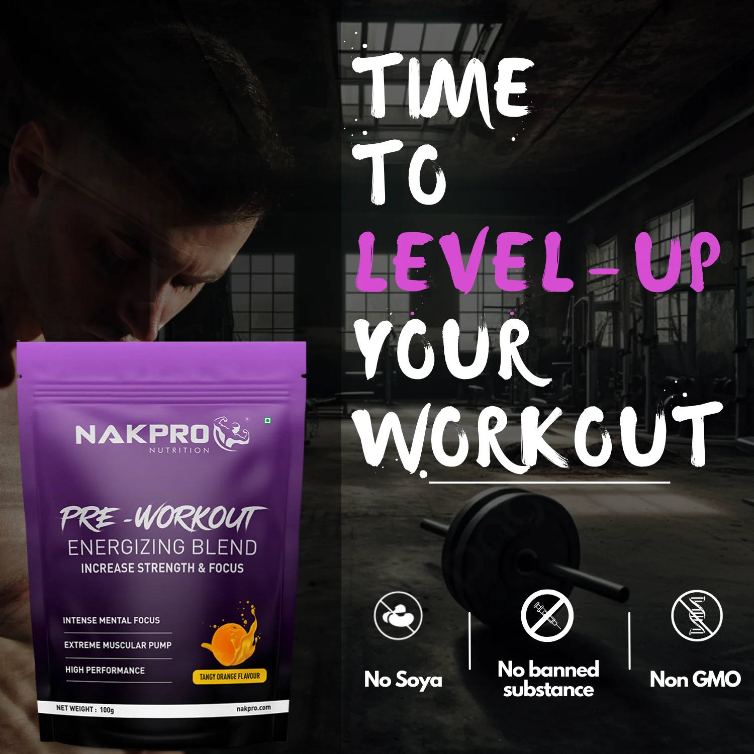 Nakpro Pre-Workout Supplement | Supports Energy, Focus & Performance - Image 34