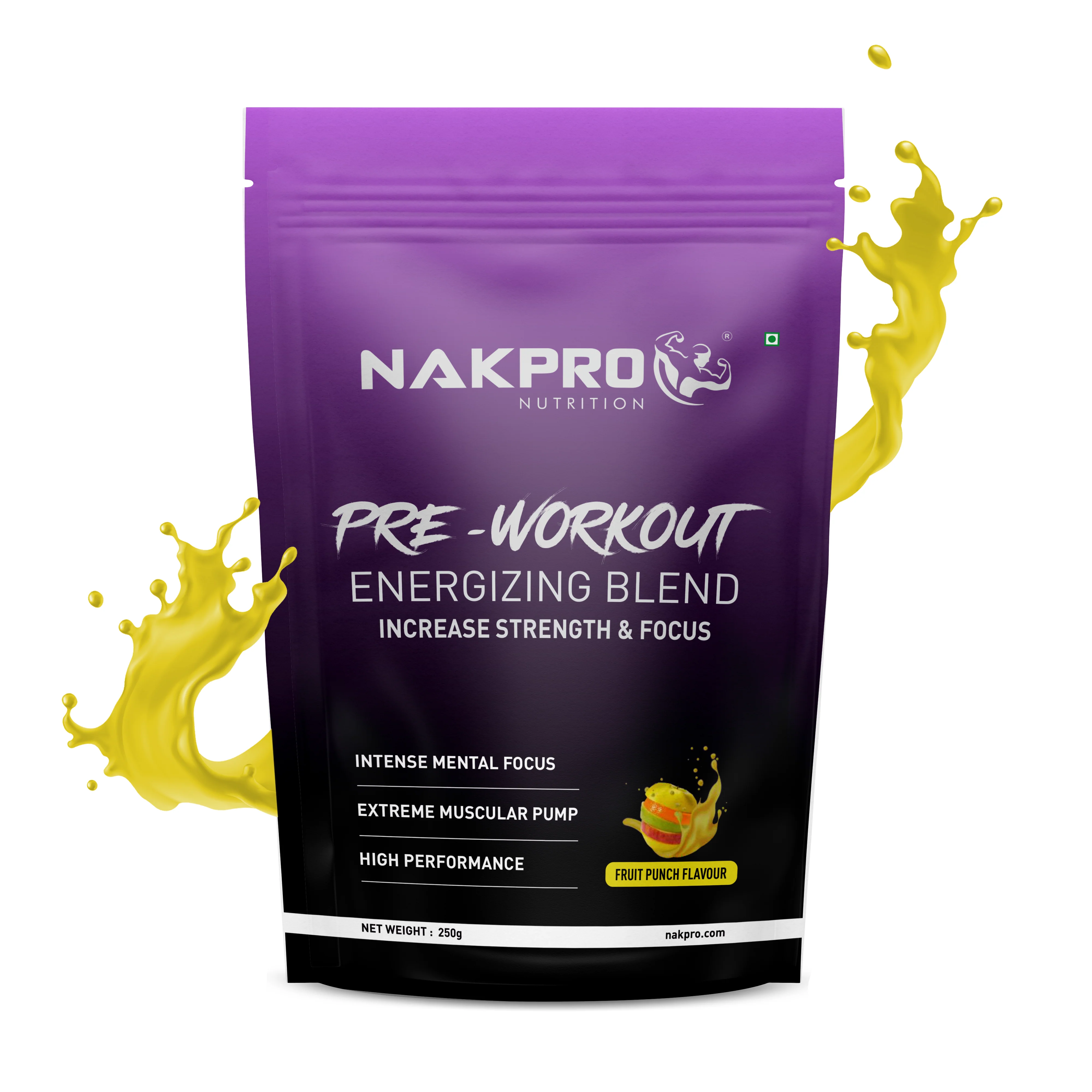 Nakpro Pre-Workout Supplement | Supports Energy, Focus & Performance - Image 5