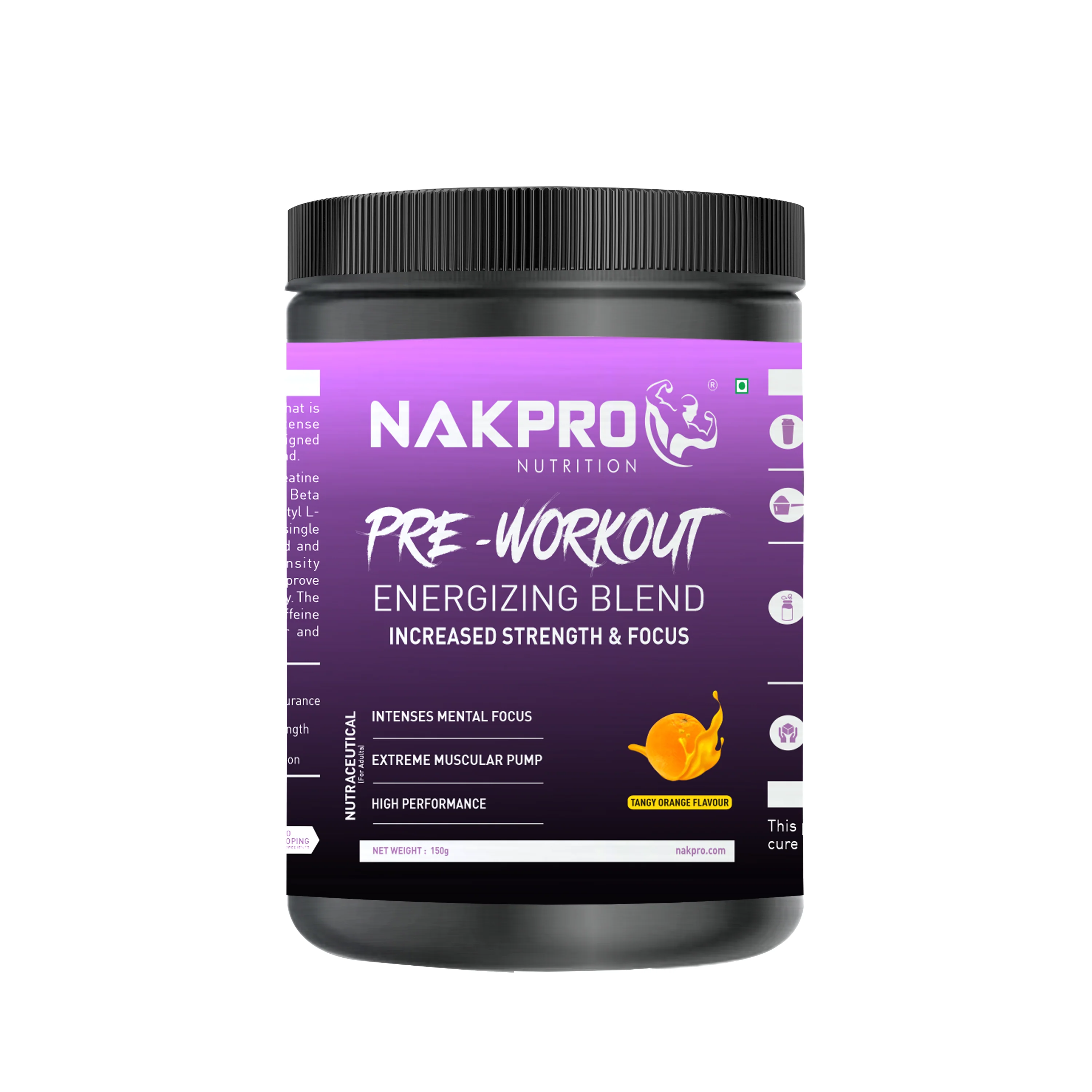 Nakpro Pre-Workout Supplement | Supports Energy, Focus & Performance - Image 59