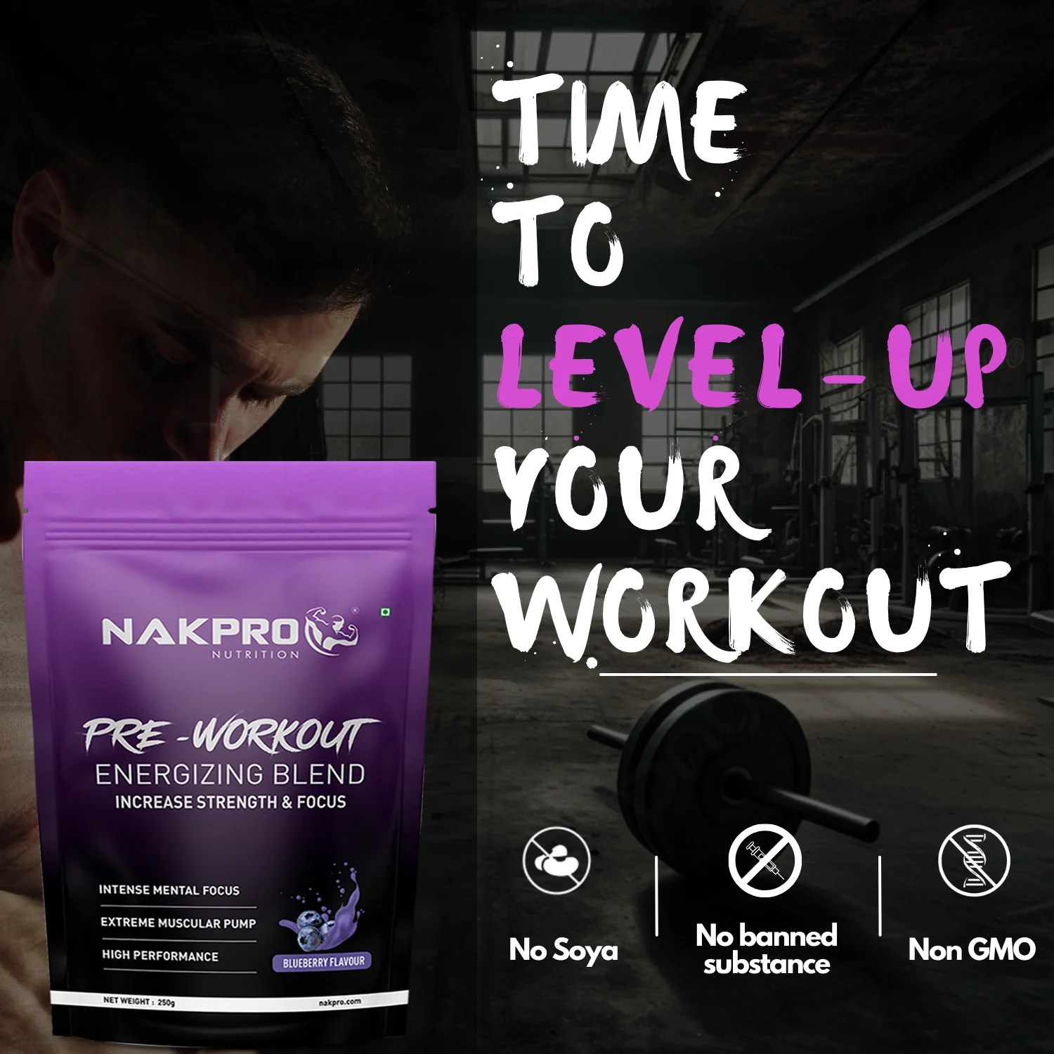 Nakpro Pre-Workout Supplement | Supports Energy, Focus & Performance - Image 62