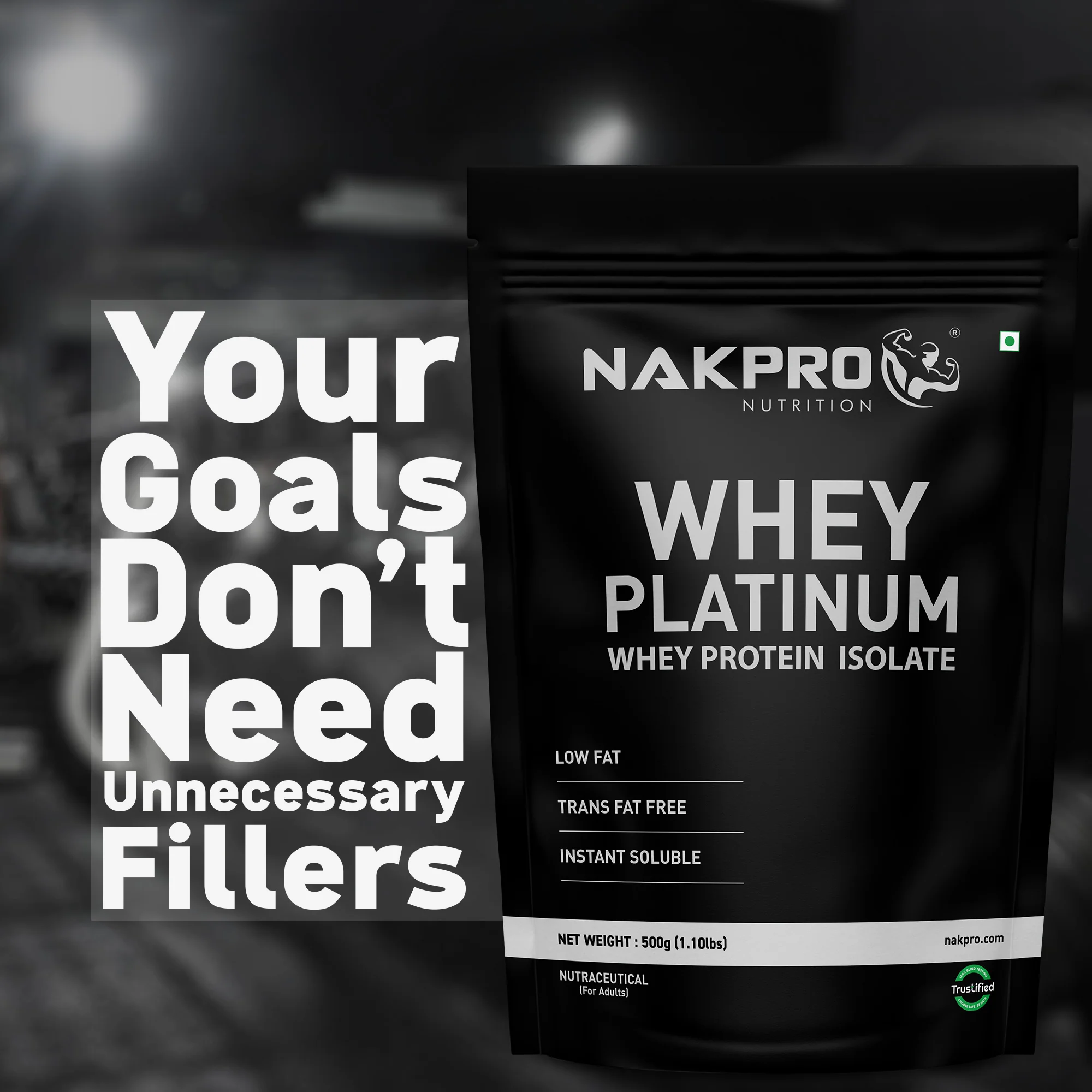 Nakpro Platinum Whey Protein Isolate | 82g Protein | Trustified Certified - Image 184