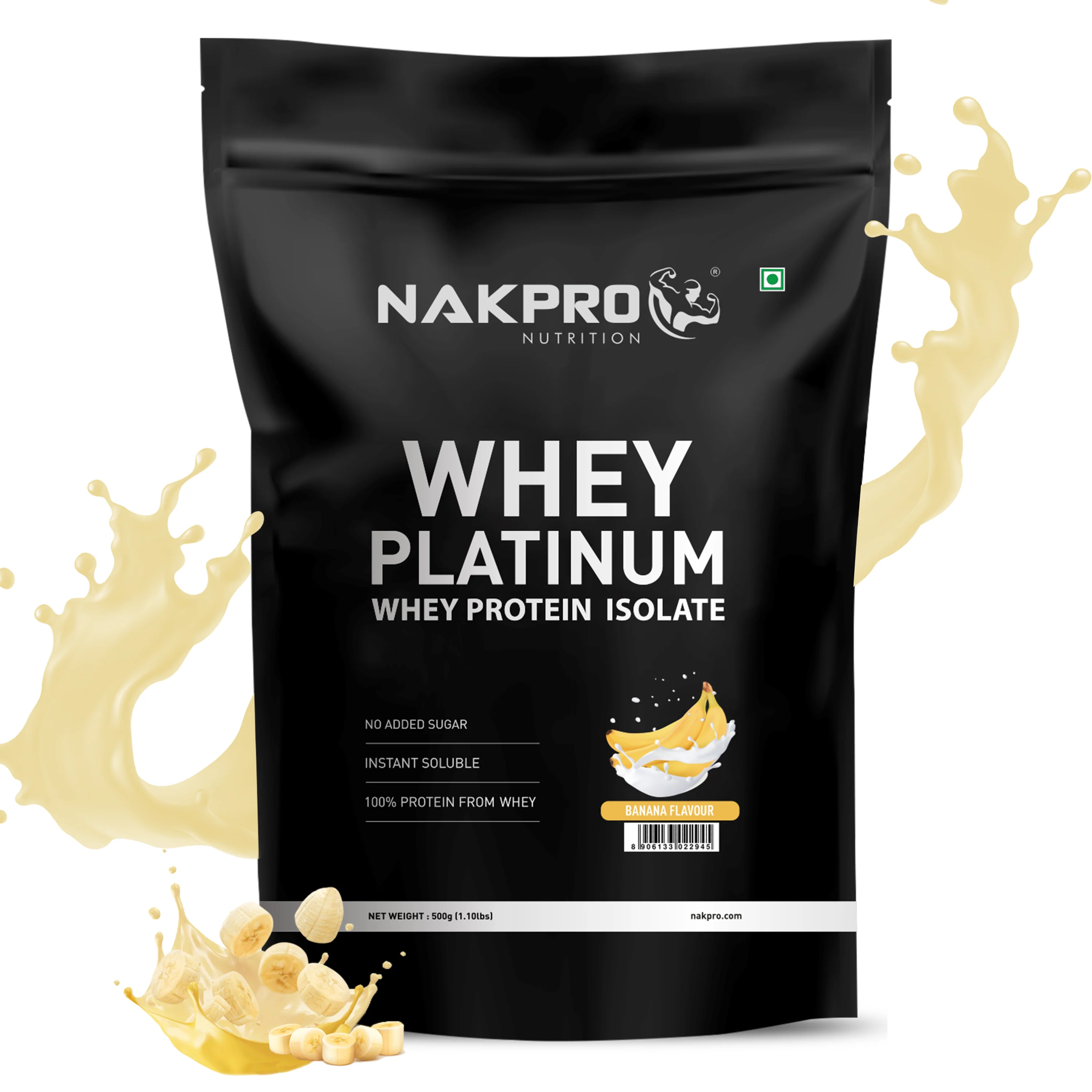 Nakpro Platinum Whey Protein Isolate | 82g Protein | Trustified Certified - Image 40