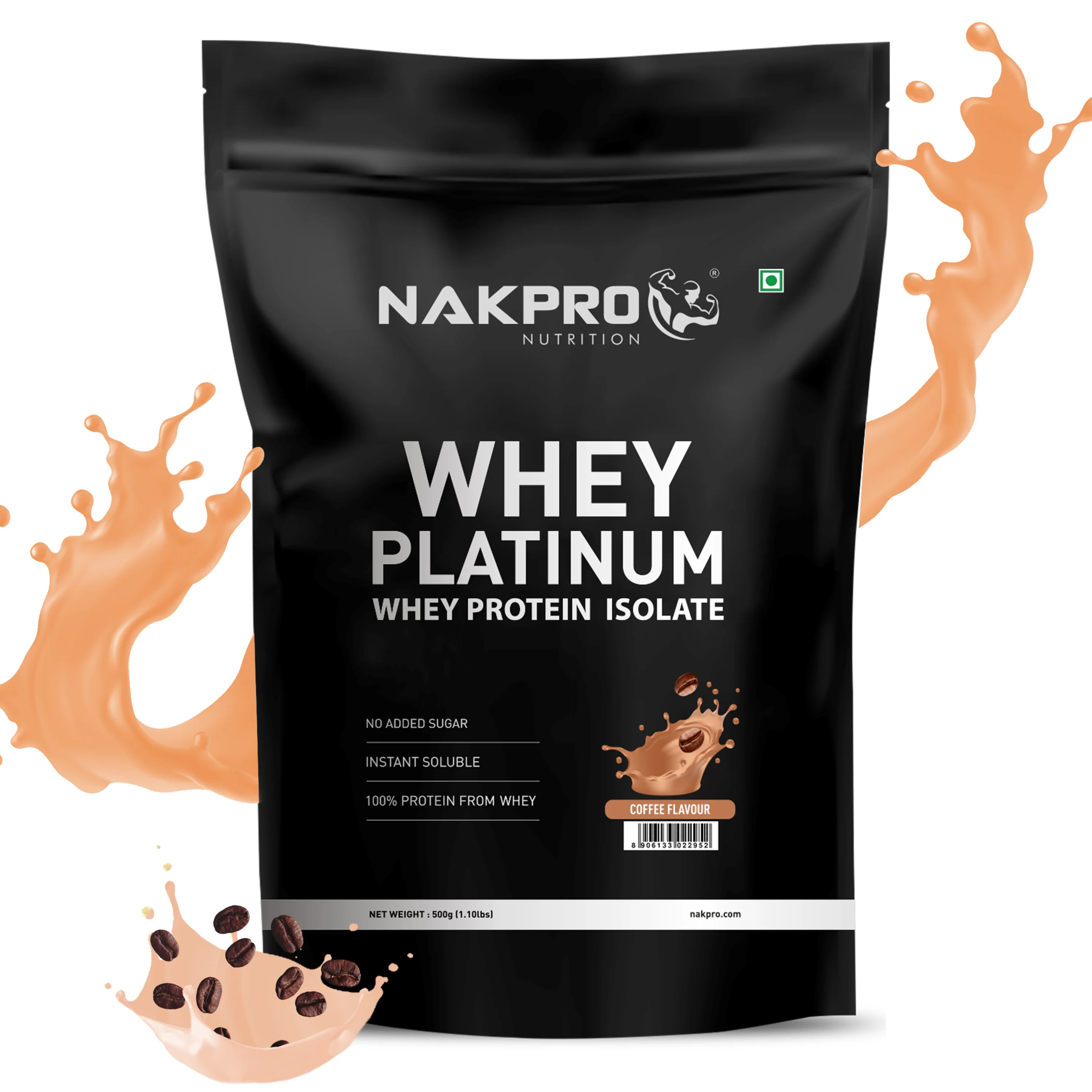 Nakpro Platinum Whey Protein Isolate | 82g Protein | Trustified Certified - Image 42