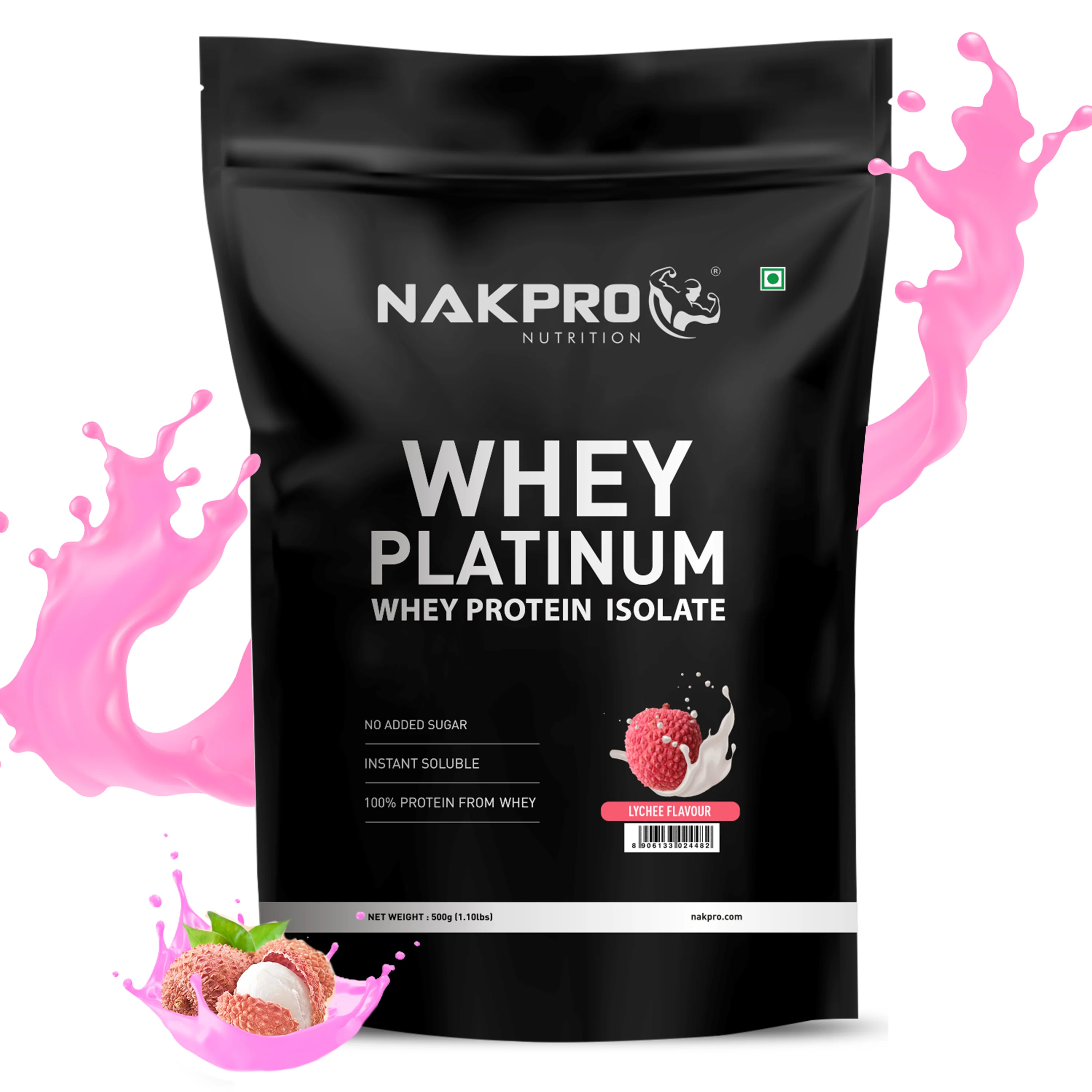 Nakpro Platinum Whey Protein Isolate | 82g Protein | Trustified Certified - Image 45