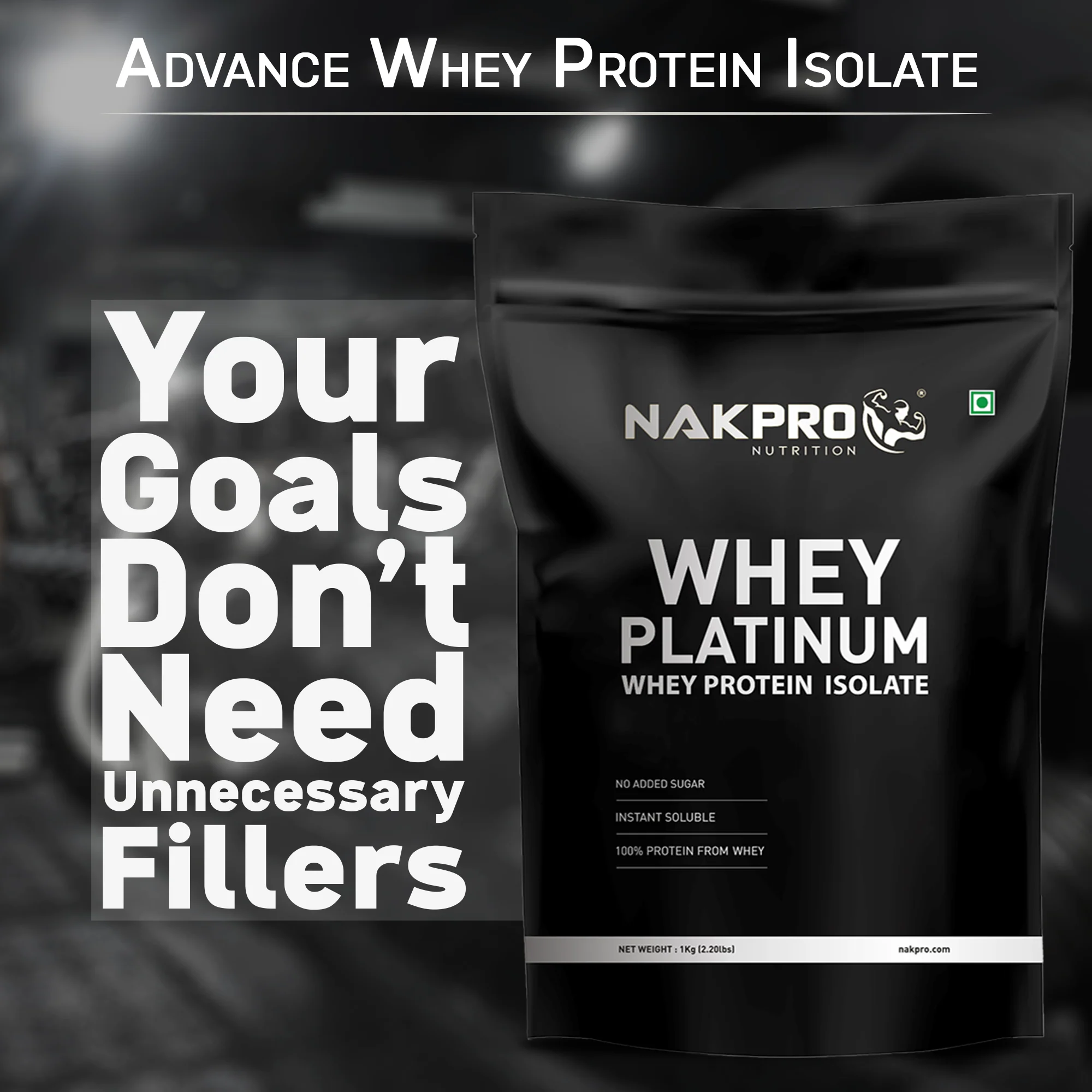 Nakpro Platinum Whey Protein Isolate | 82g Protein | Trustified Certified - Image 57