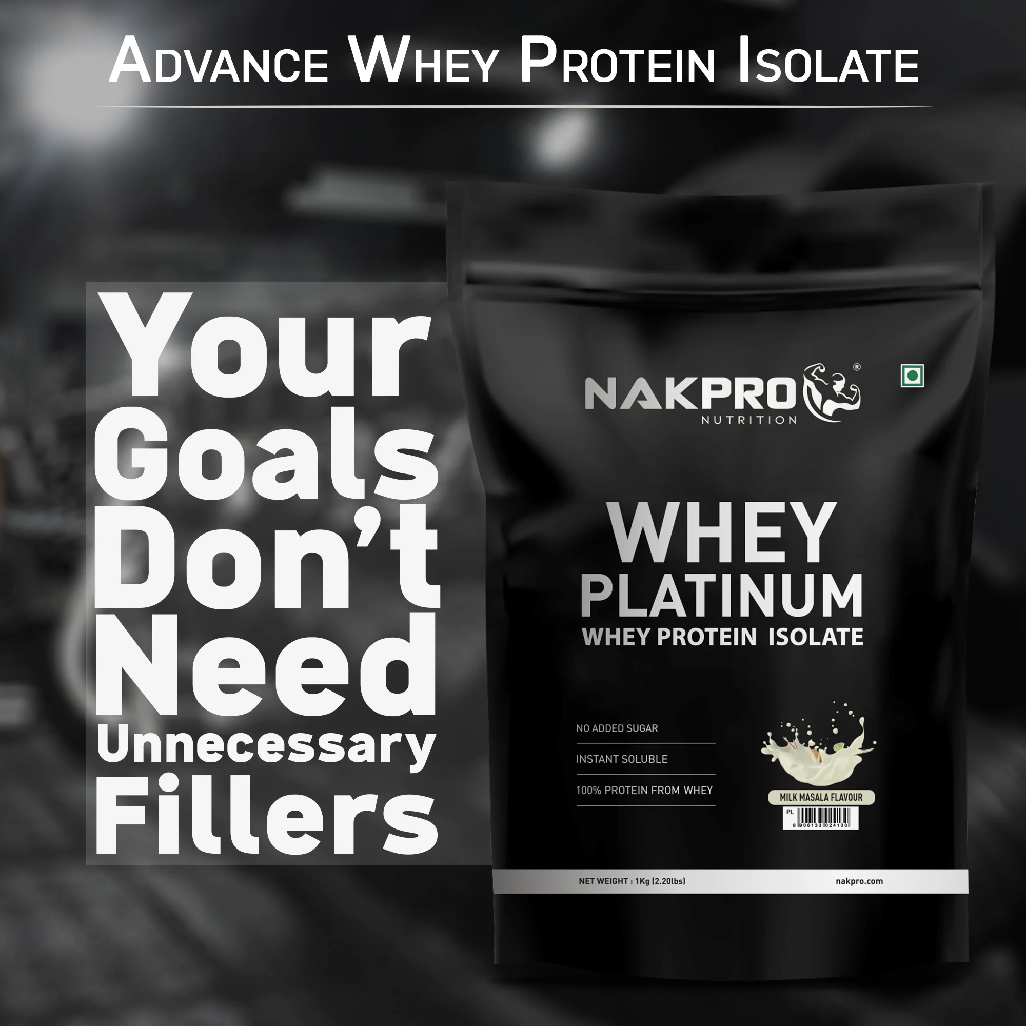 Nakpro Platinum Whey Protein Isolate | 82g Protein | Trustified Certified - Image 58