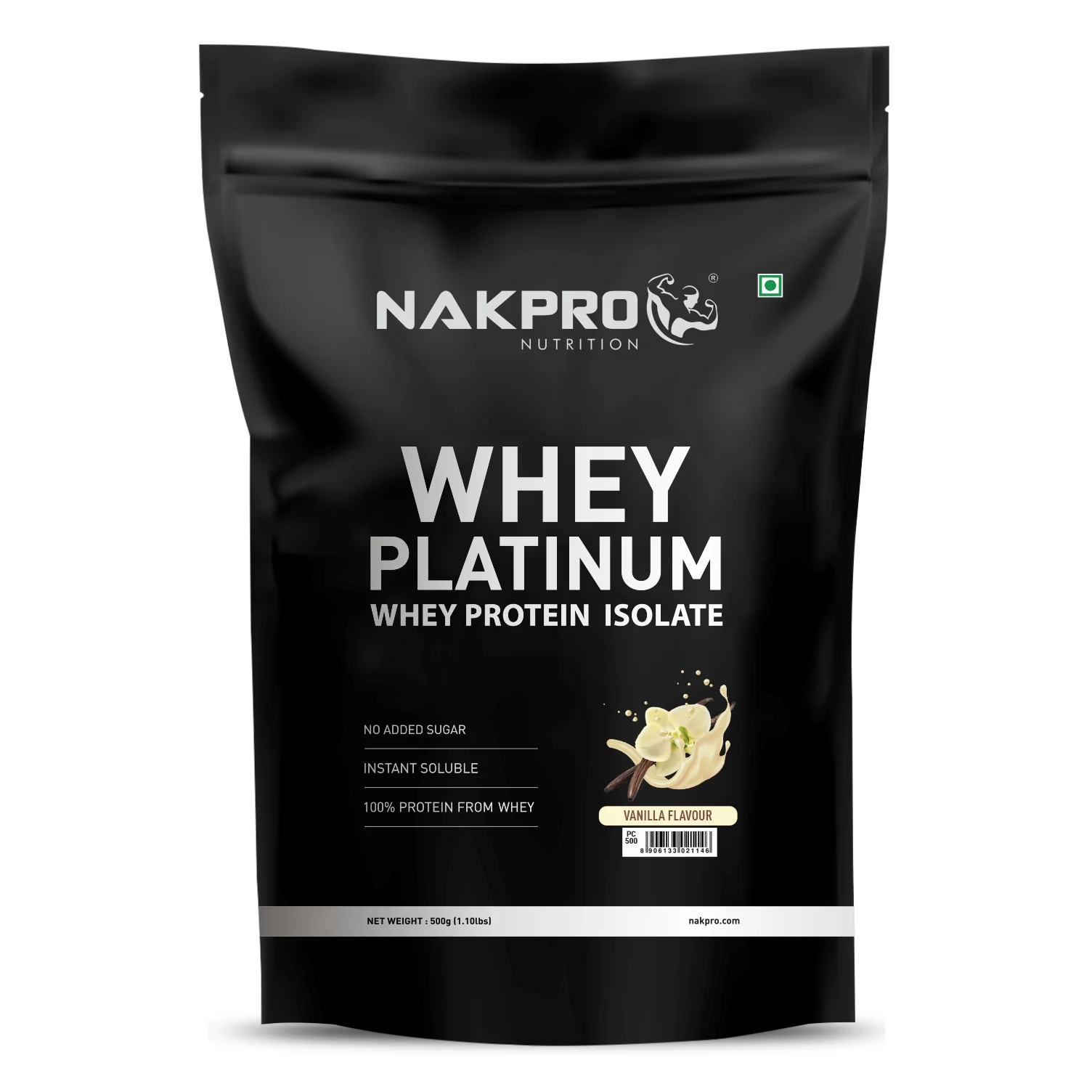 Nakpro Platinum Whey Protein Isolate | 82g Protein | Trustified Certified - Image 9